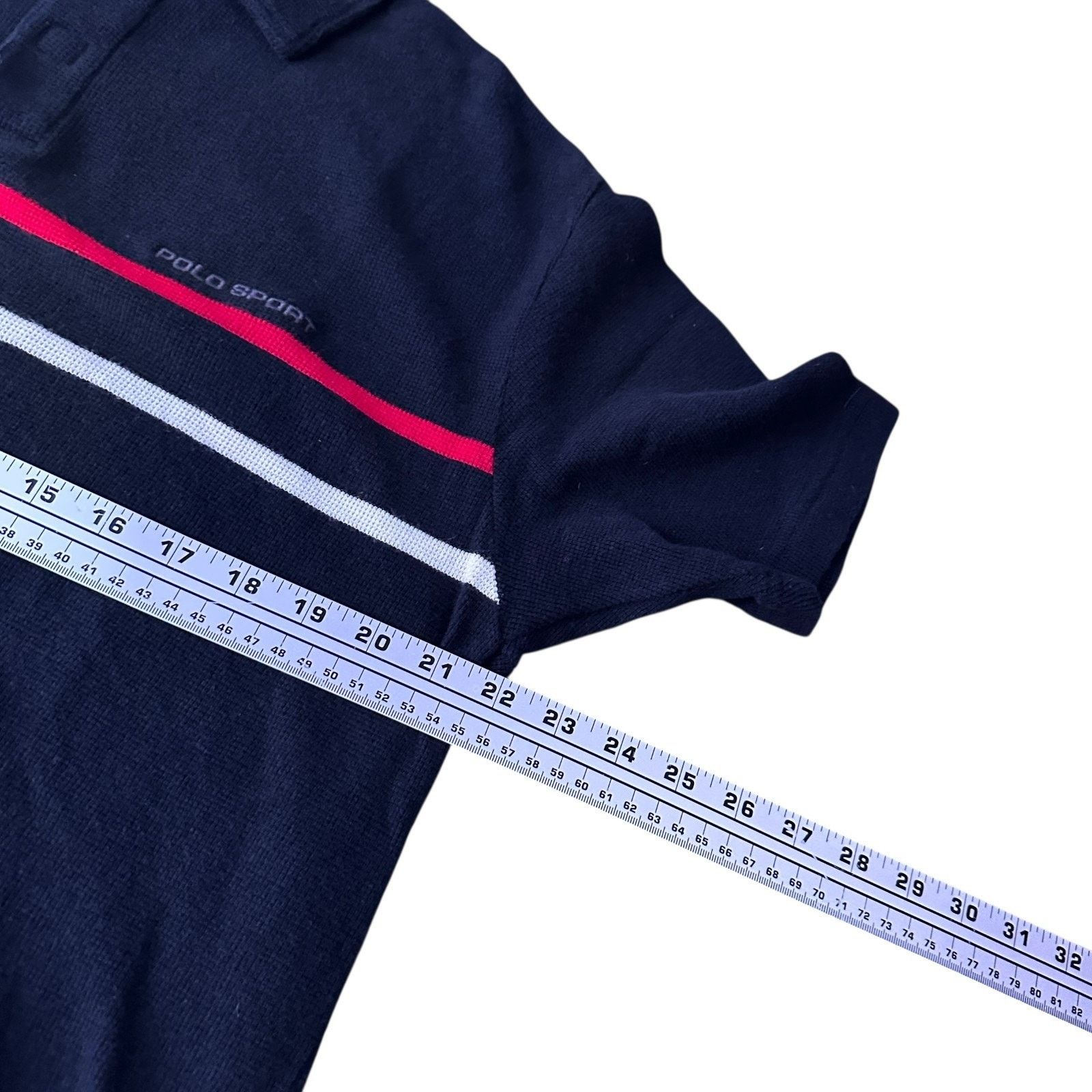 Polo Ralph Lauren Vintage Ralph Lauren Polo Sport Shirt Men's Medium Black 90s Size US M / EU 48-50 / 2 - 8 Thumbnail