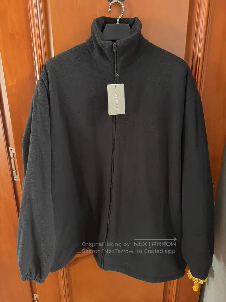 Balenciaga Balenciaga Fleece Cotton Jacket Size US S / EU 44-46 / 1 - 1 Thumbnail