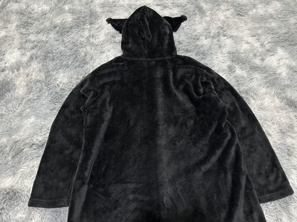 Japanese Brand 🔥Sick Y2K Kuromi Devil Ear Hood Velvet Coat Long Cardigan Size US L / EU 52-54 / 3 - 9 Thumbnail