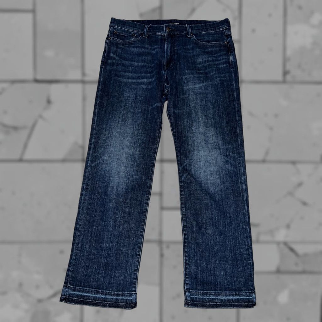 Lucky Brand Lucky Brand Jeans Men Dark Blue Straight 36x30 Inseam 30 Size 36 Regular Color Blue Size US 36 / EU 52 - 1 Thumbnail