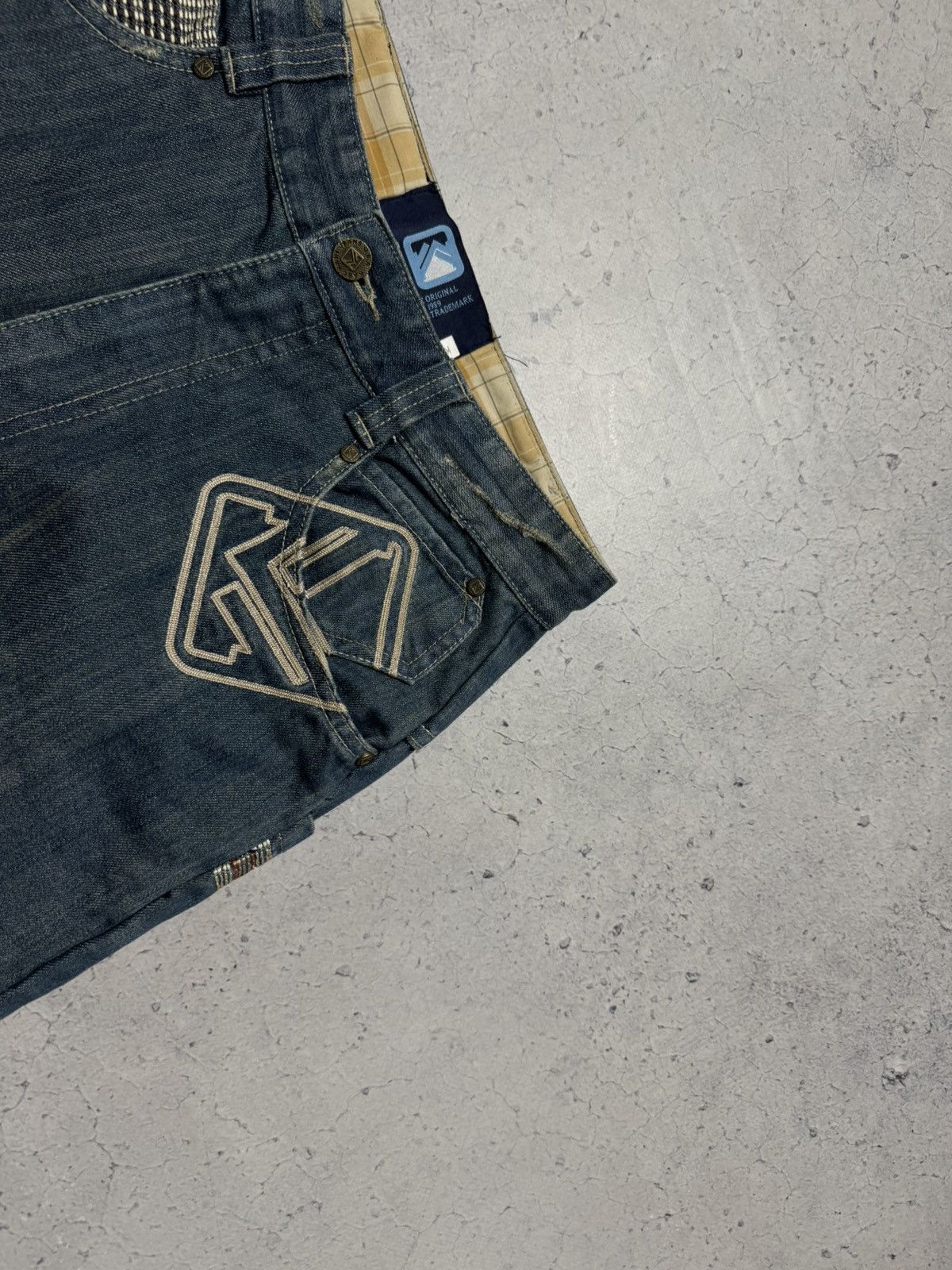 Karl Kani Karl Kani Vintage Rap Baggy Shorts Denim Jeans Size US 30 / EU 46 - 3 Thumbnail