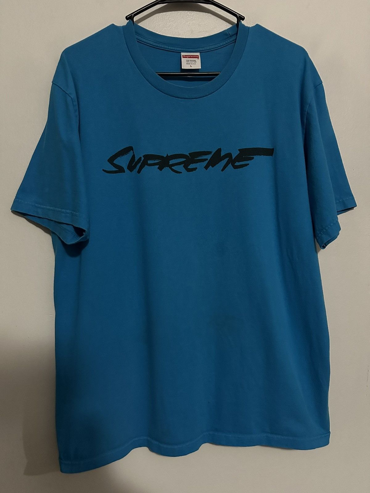 Supreme Supreme Futura Logo Tee Size US L / EU 52-54 / 3 - 1 Thumbnail