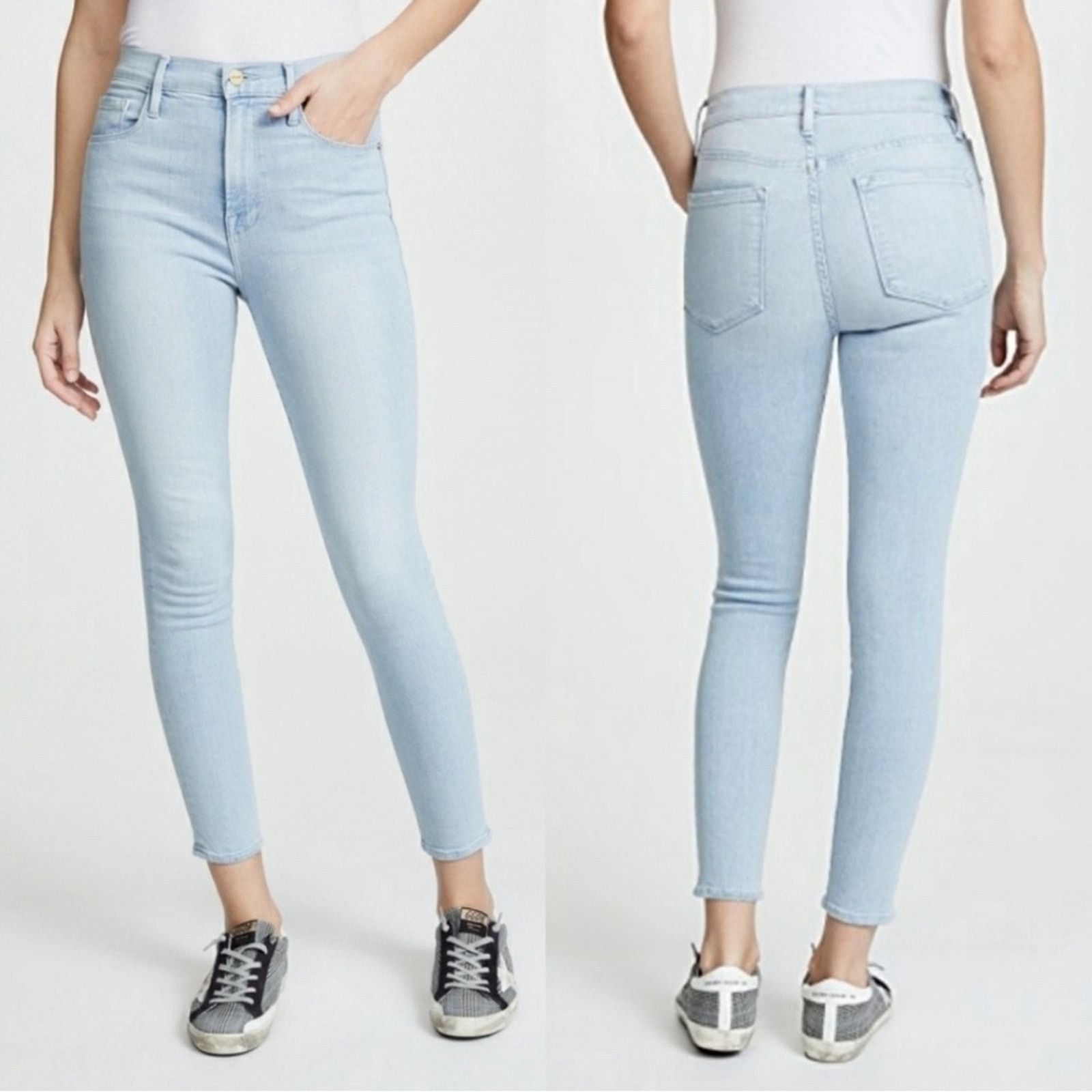 Frame Frame Denim Ali High Rise Cigarette Jeans Size 29" - 1 Thumbnail