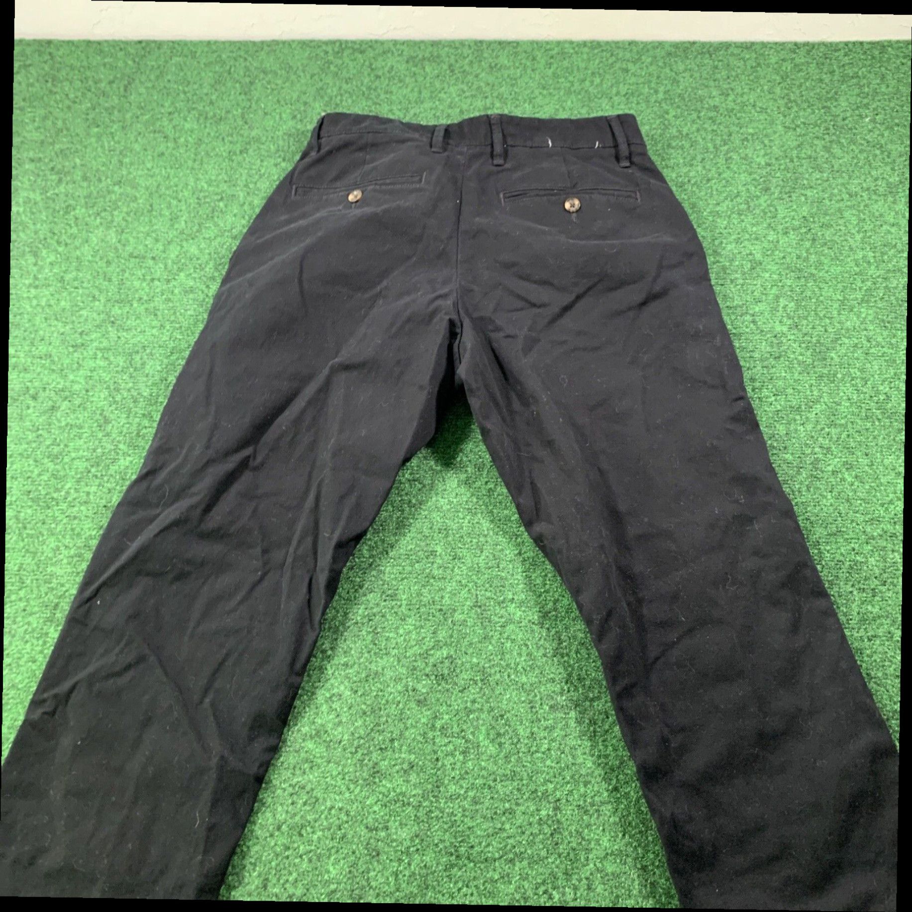 Vintage Goodfellow & Co Men's Athletic Fit Hennepin Chino Cotton Blend Pants Black 30x32 Size US 30 / EU 46 - 6 Thumbnail