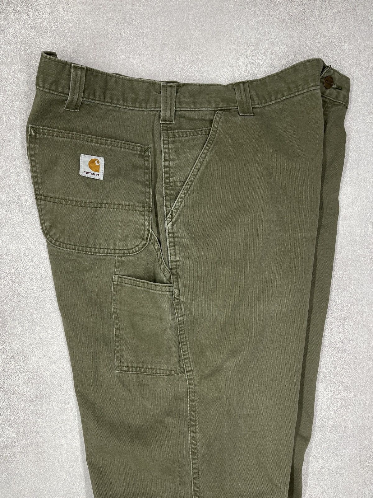 Carhartt Vintage Carhartt Canvas Carpenter Work Pants Relaxed Fit Y2K Size US 38 / EU 54 - 6 Thumbnail
