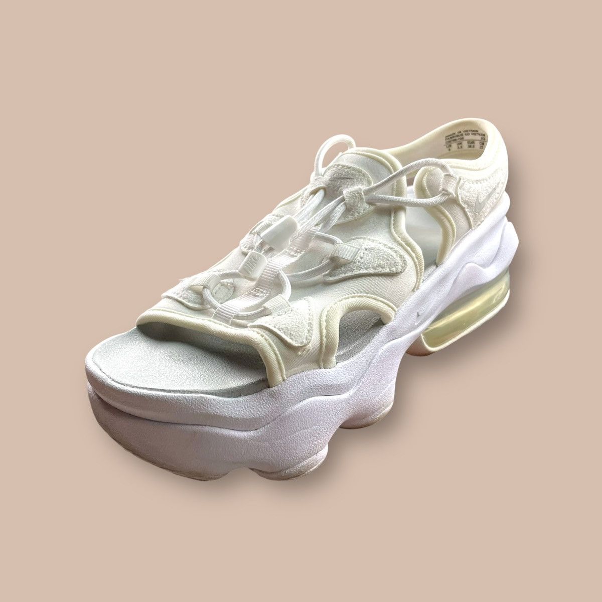 Nike Nike Air Max Koko Sandal Triple White Size US 5 / EU 37 - 12 Thumbnail