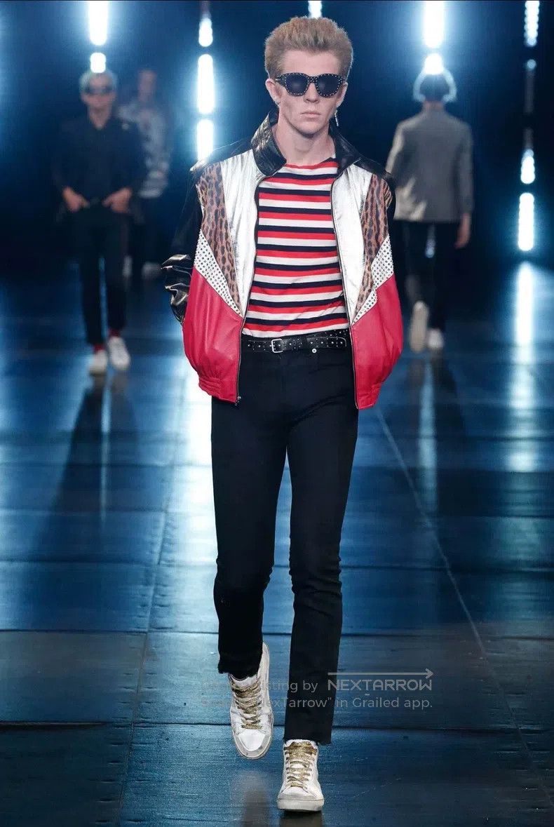 Saint Laurent Paris Saint Laurent Paris Leopard Print Beaded Jacket Size US S / EU 44-46 / 1 - 8 Thumbnail