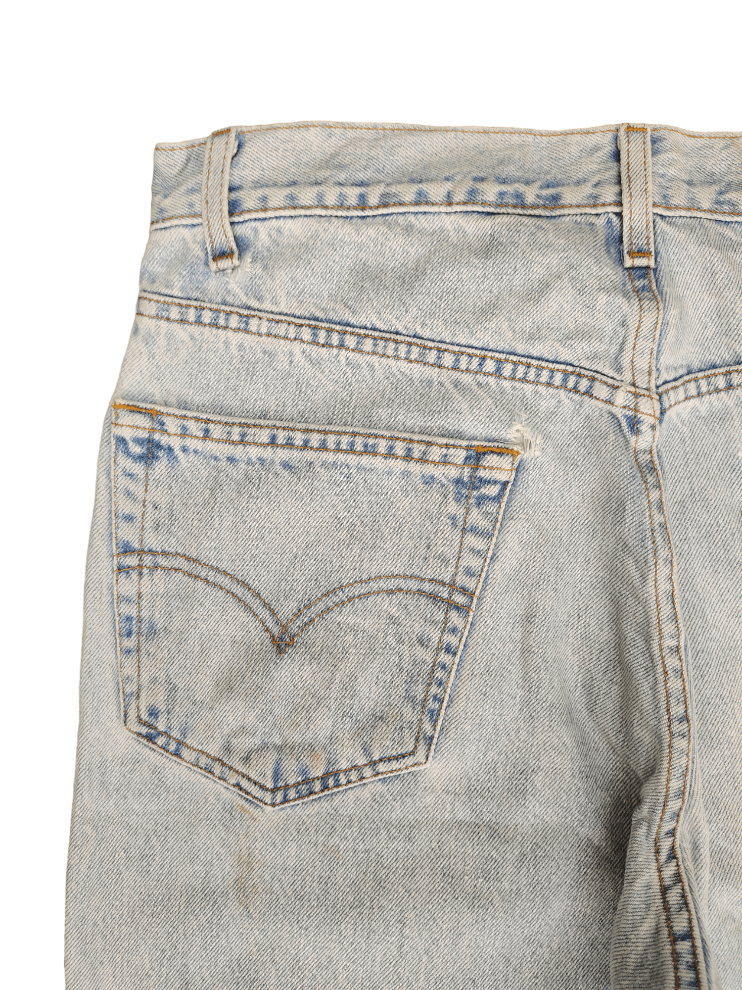 Levi's Vintage Clothing Size 32x29 Vintage Levis 550 Light Wash Jeans Relaxed Fit Size US 32 / EU 48 - 12 Thumbnail