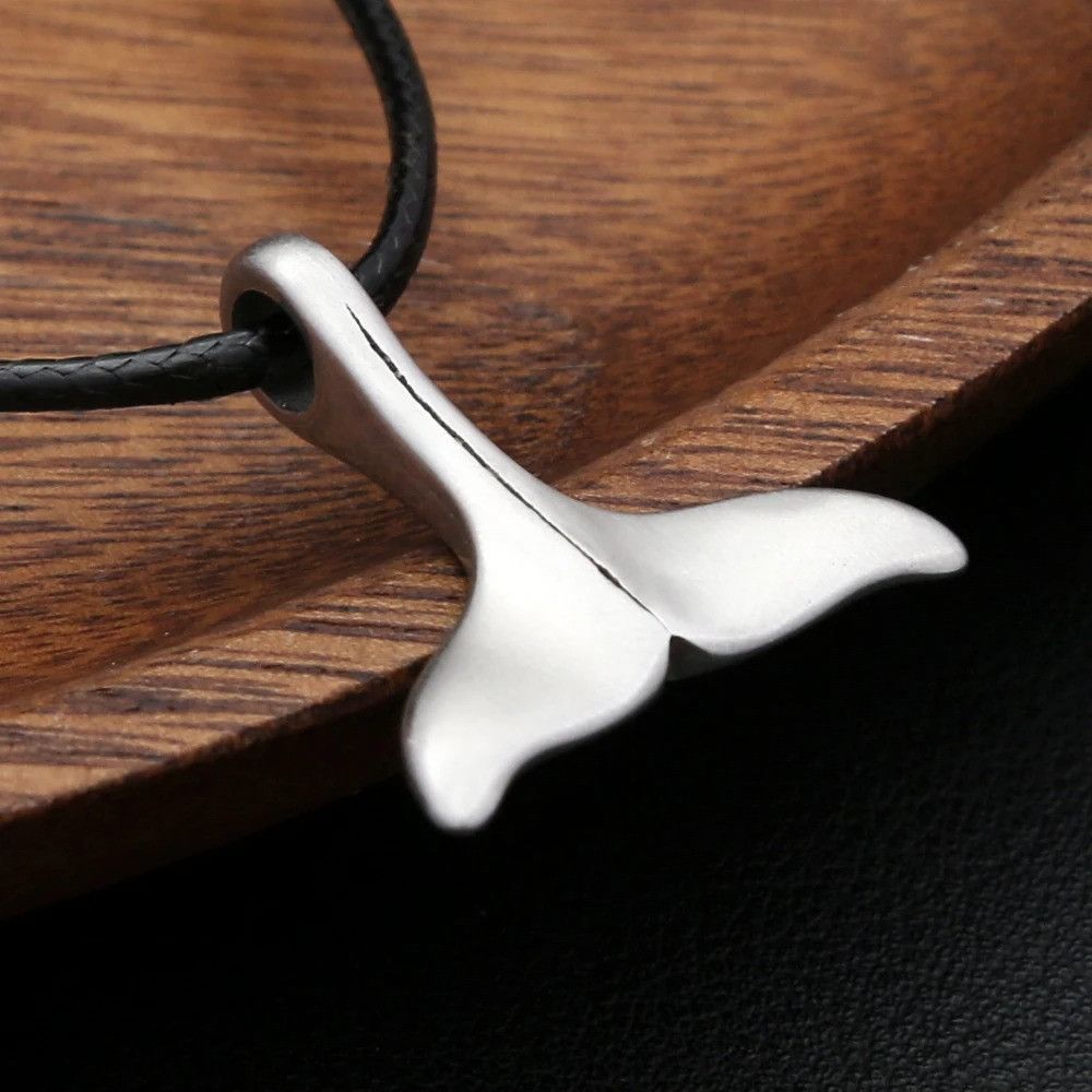 Other Whale Fish Tail Pendant Necklace Size ONE SIZE - 4 Thumbnail