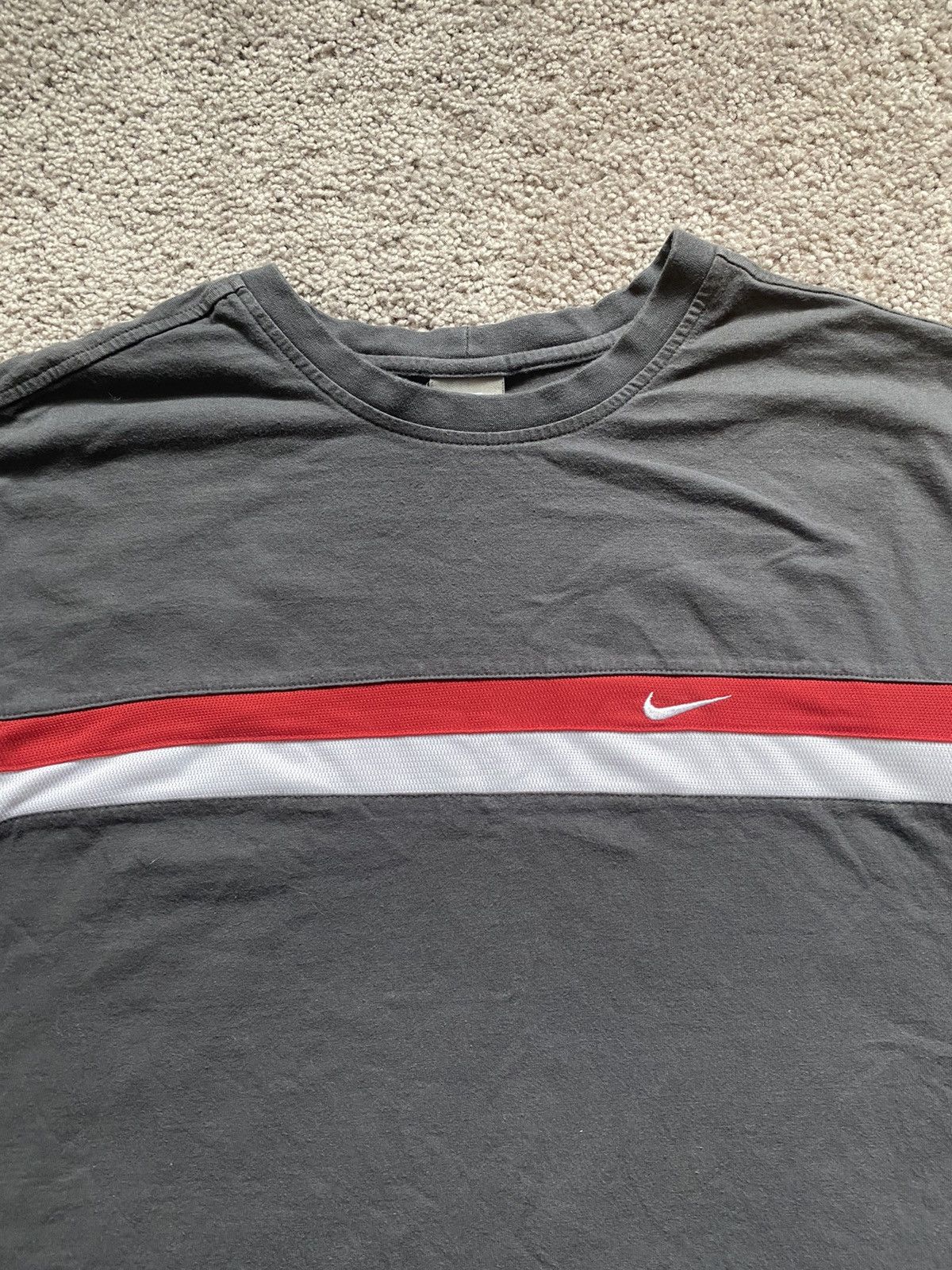 Nike × Vintage Vintage Y2K Nike Tee Shirt Size US XXL / EU 58 / 5 - 3 Thumbnail
