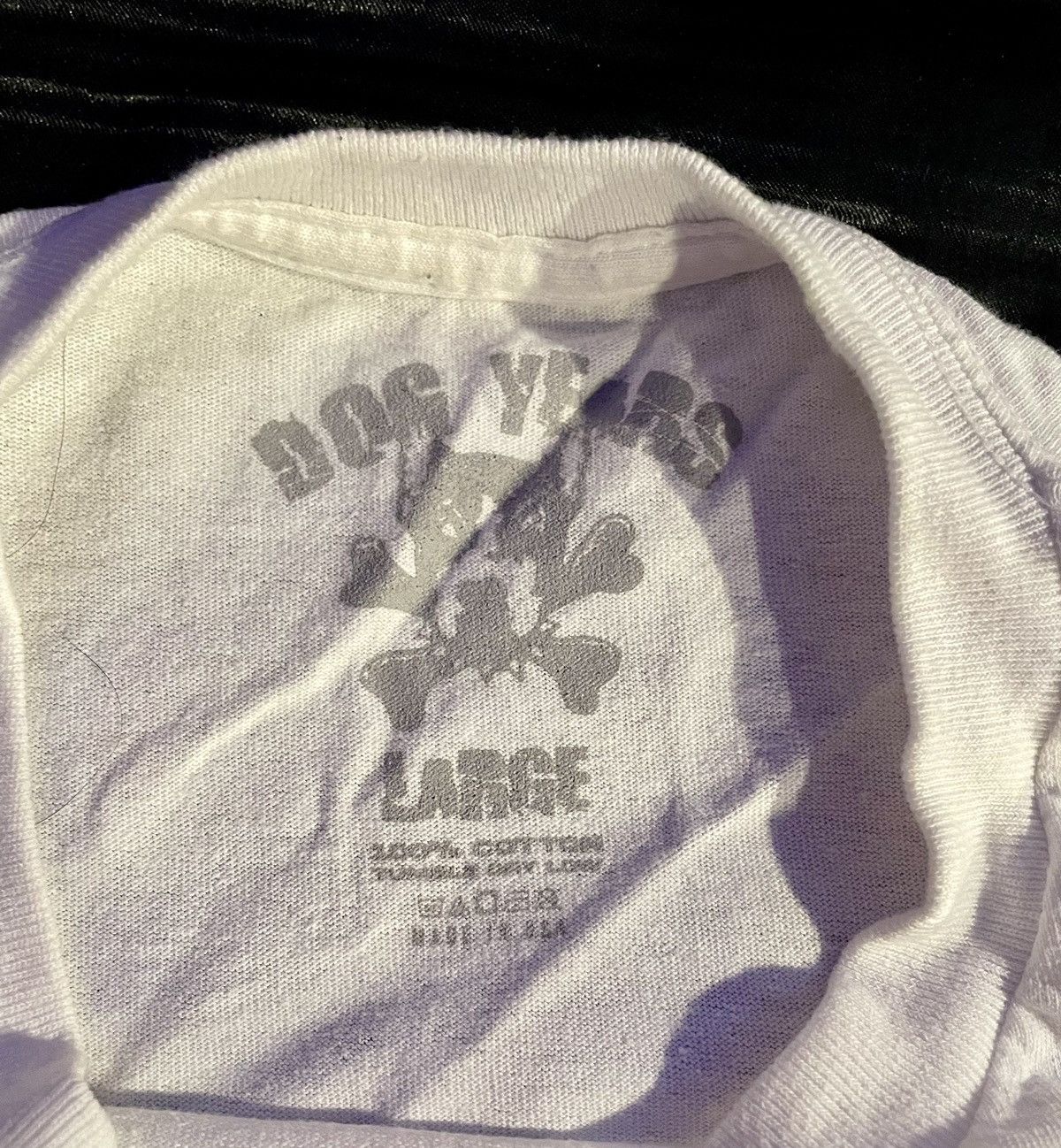 City Morgue × Zumiez White Dog Years Tee Size US L / EU 52-54 / 3 - 2 Thumbnail