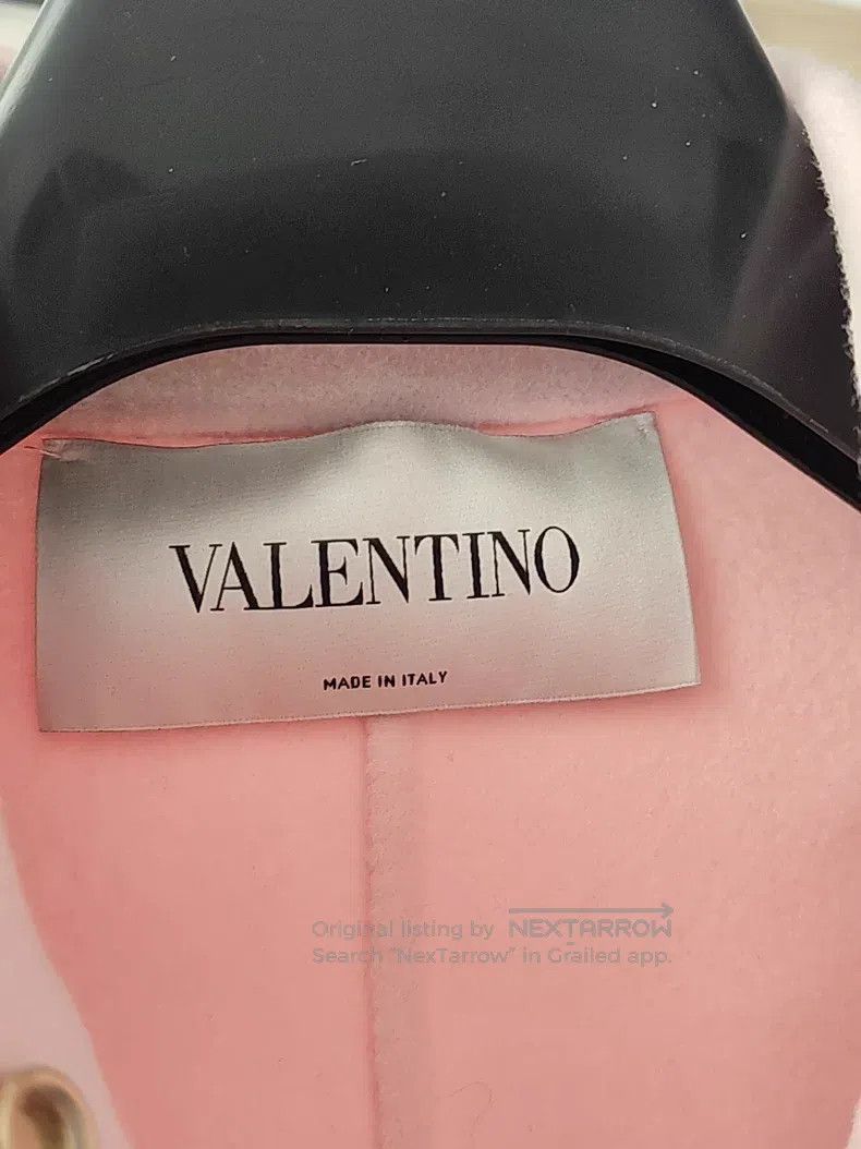 Valentino Valentino Pink wool coat Size XS / US 0-2 / IT 36-38 - 2 Thumbnail