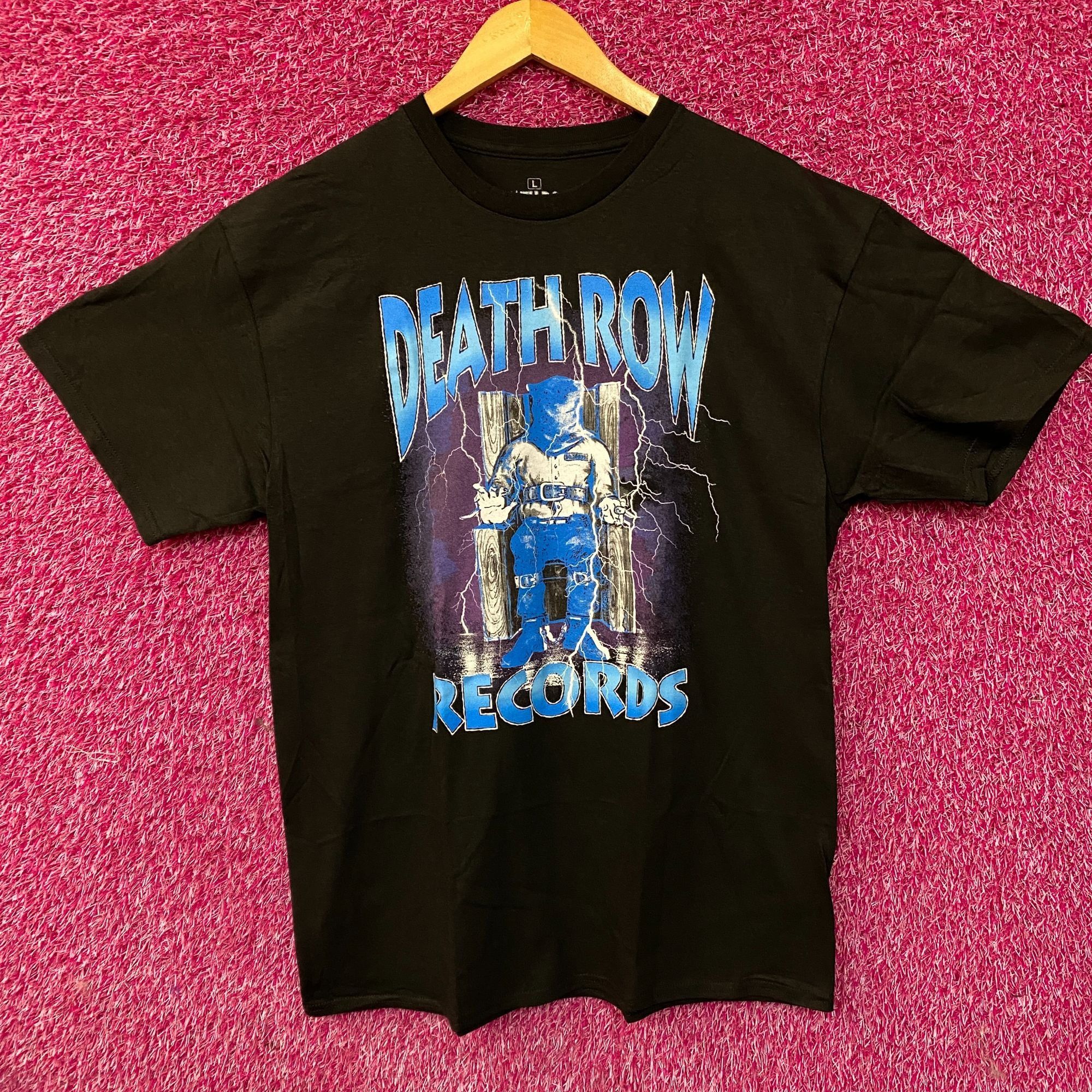 Death Row Records Death Row Records Electric Chair T-Shirt size Large Size US L / EU 52-54 / 3 - 1 Thumbnail