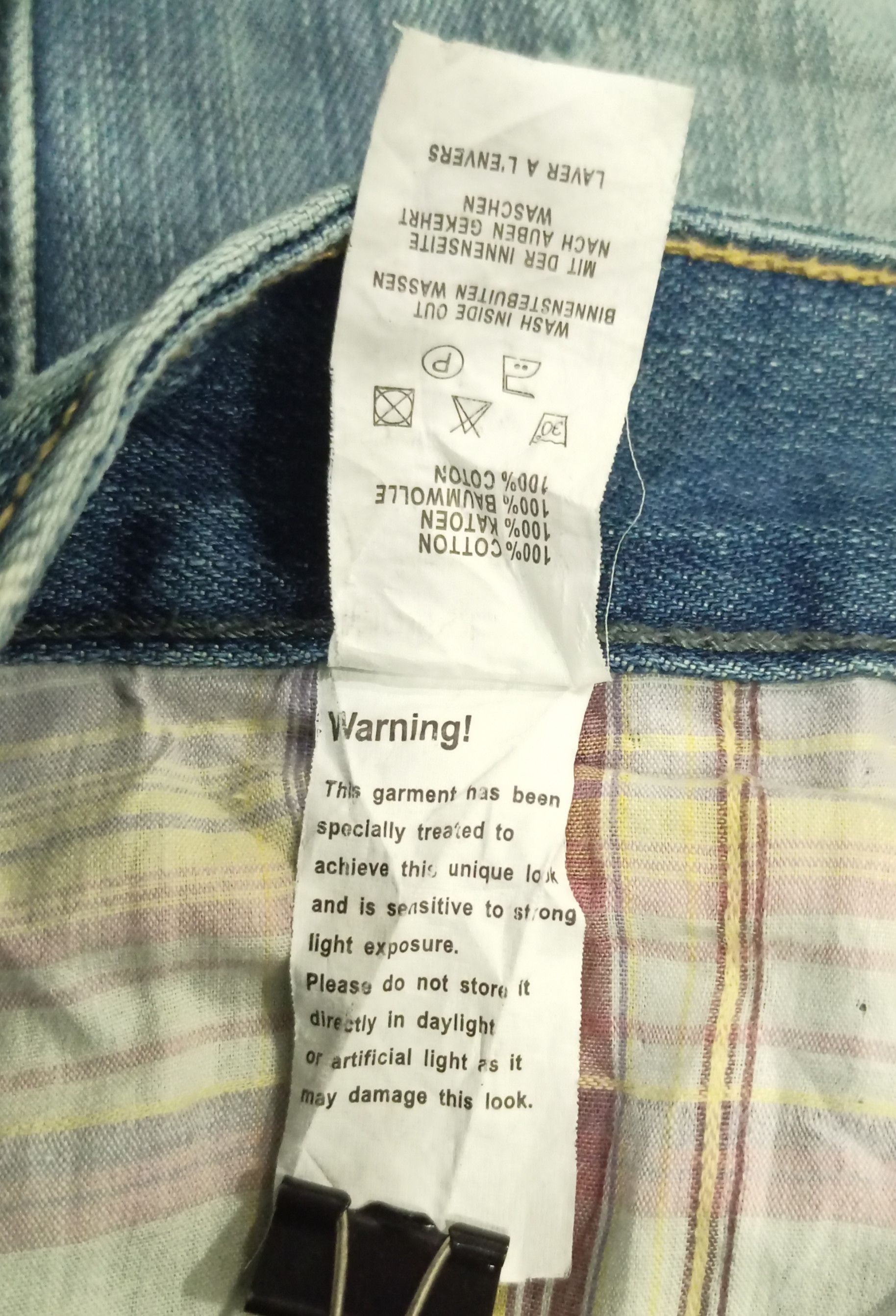 Silver Jeans Co. Vintage Silver Jeans Distressed Faded Flare Denim Size US 31 - 17 Thumbnail