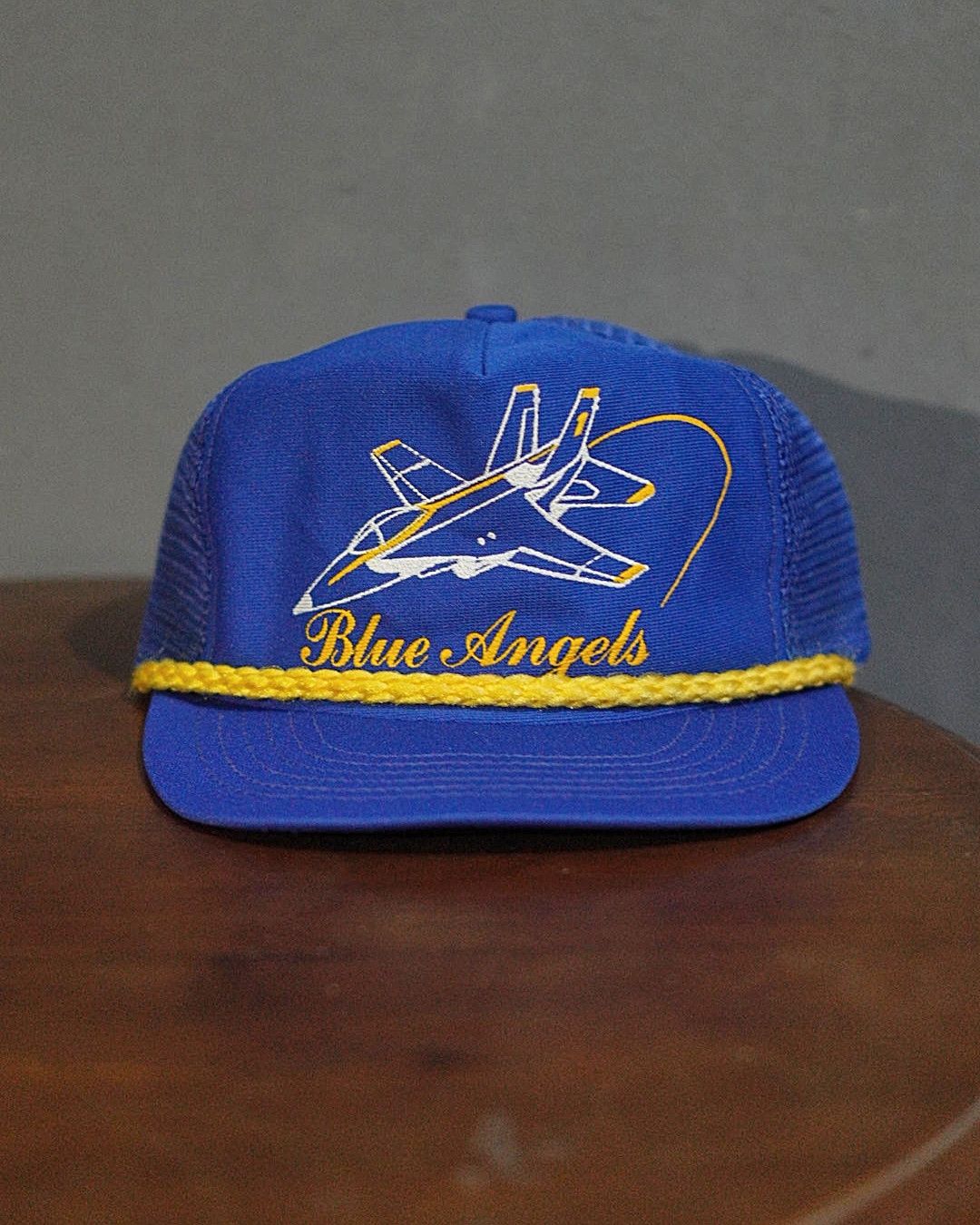 Vintage TRUCKER ROPEHAT VINTAGE 80'S BLUE ANGELS Size ONE SIZE - 1 Thumbnail