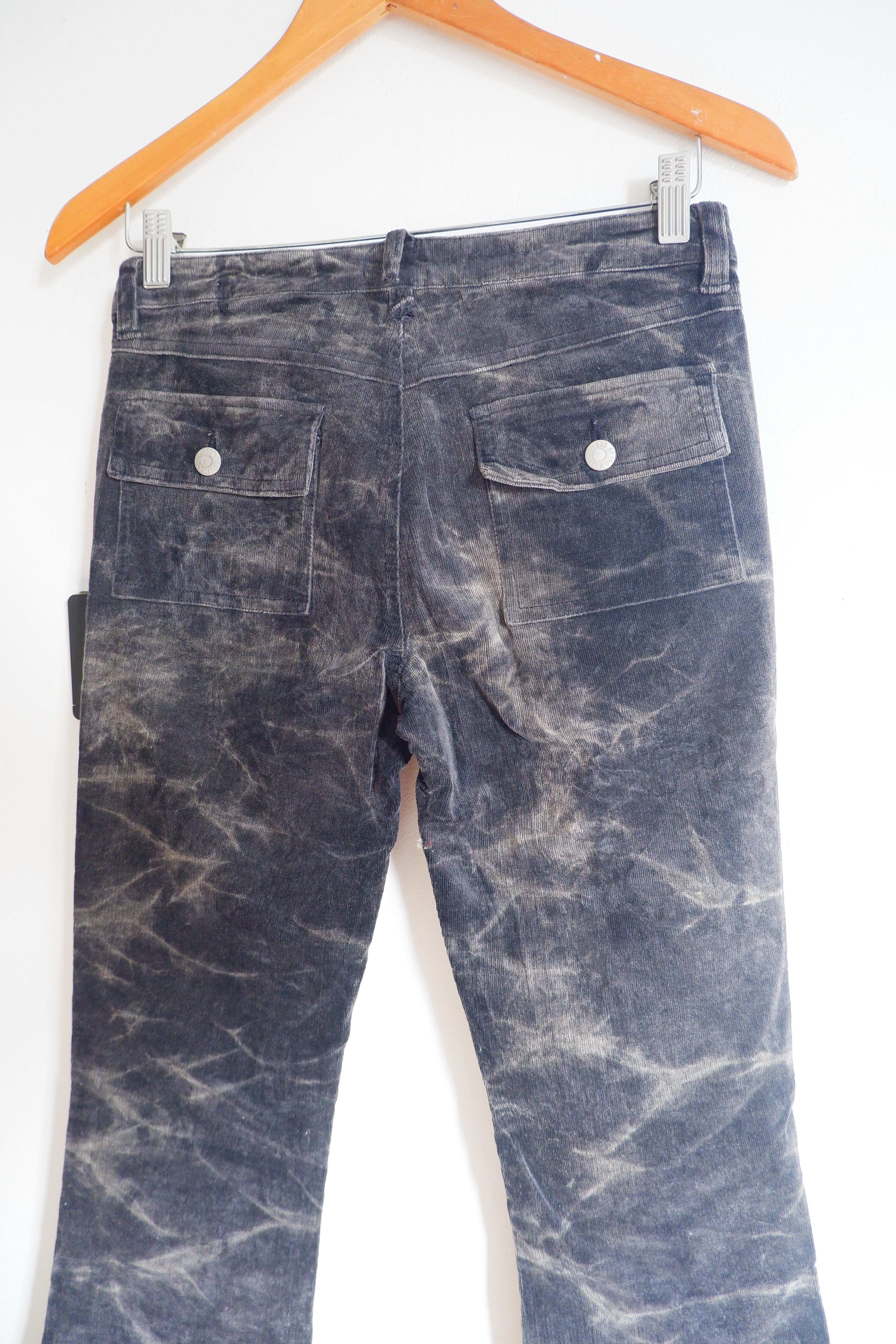 Vintage Sky Bomber Flared Corduroy Pants