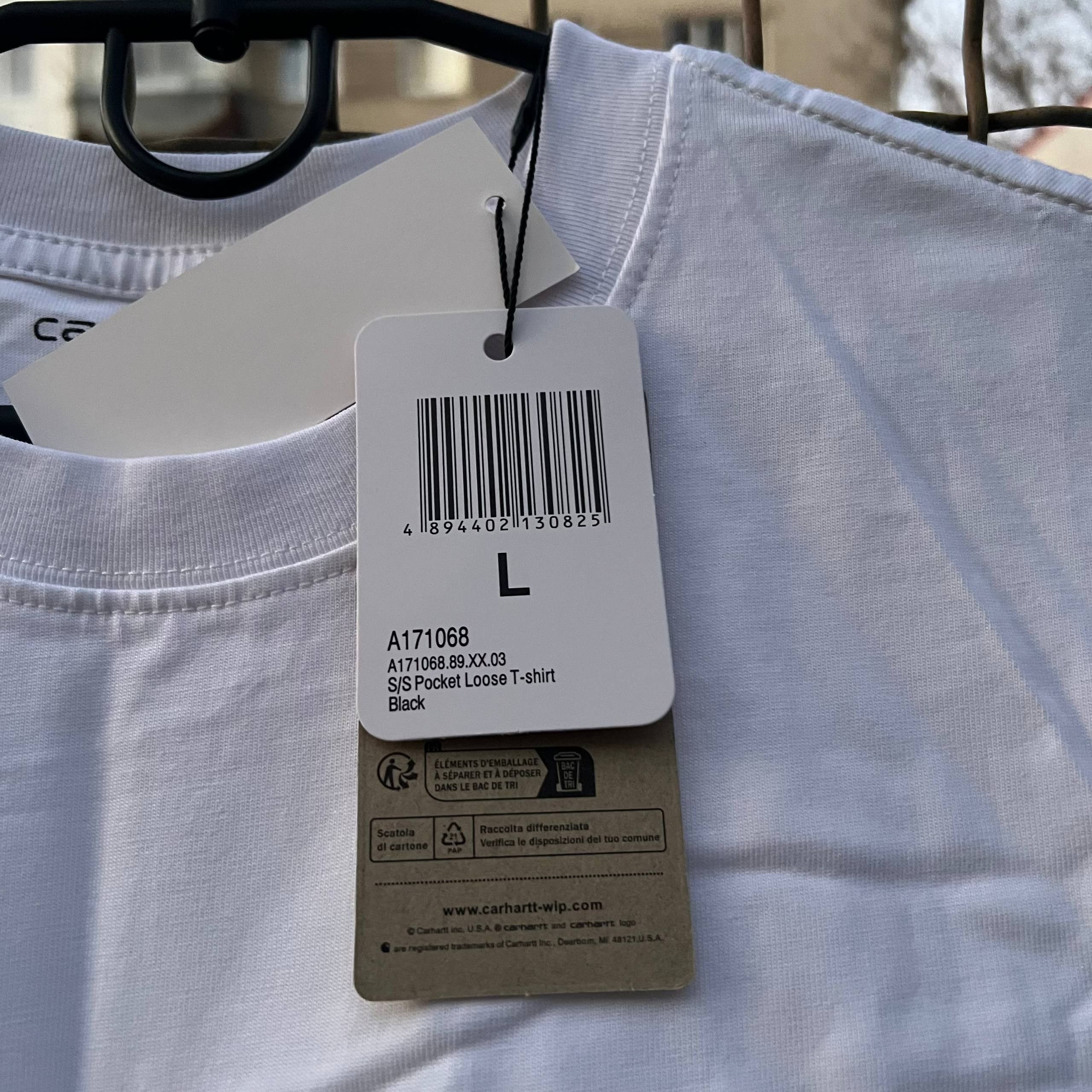 Carhartt Carhartt Big Logo T-Shirt White | NWT Mens L Size US L / EU 52-54 / 3 - 3 Thumbnail