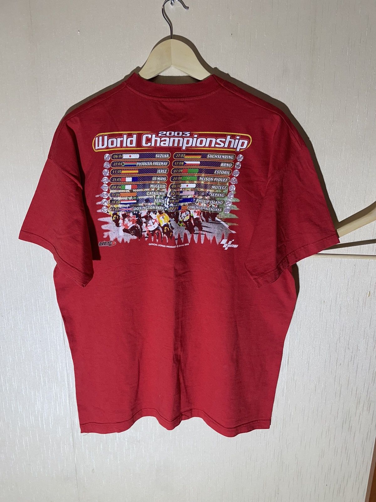 Vintage Racing motorcycles vintage streetwear T shirt 2003 Size US XL / EU 56 / 4 - 2 Thumbnail