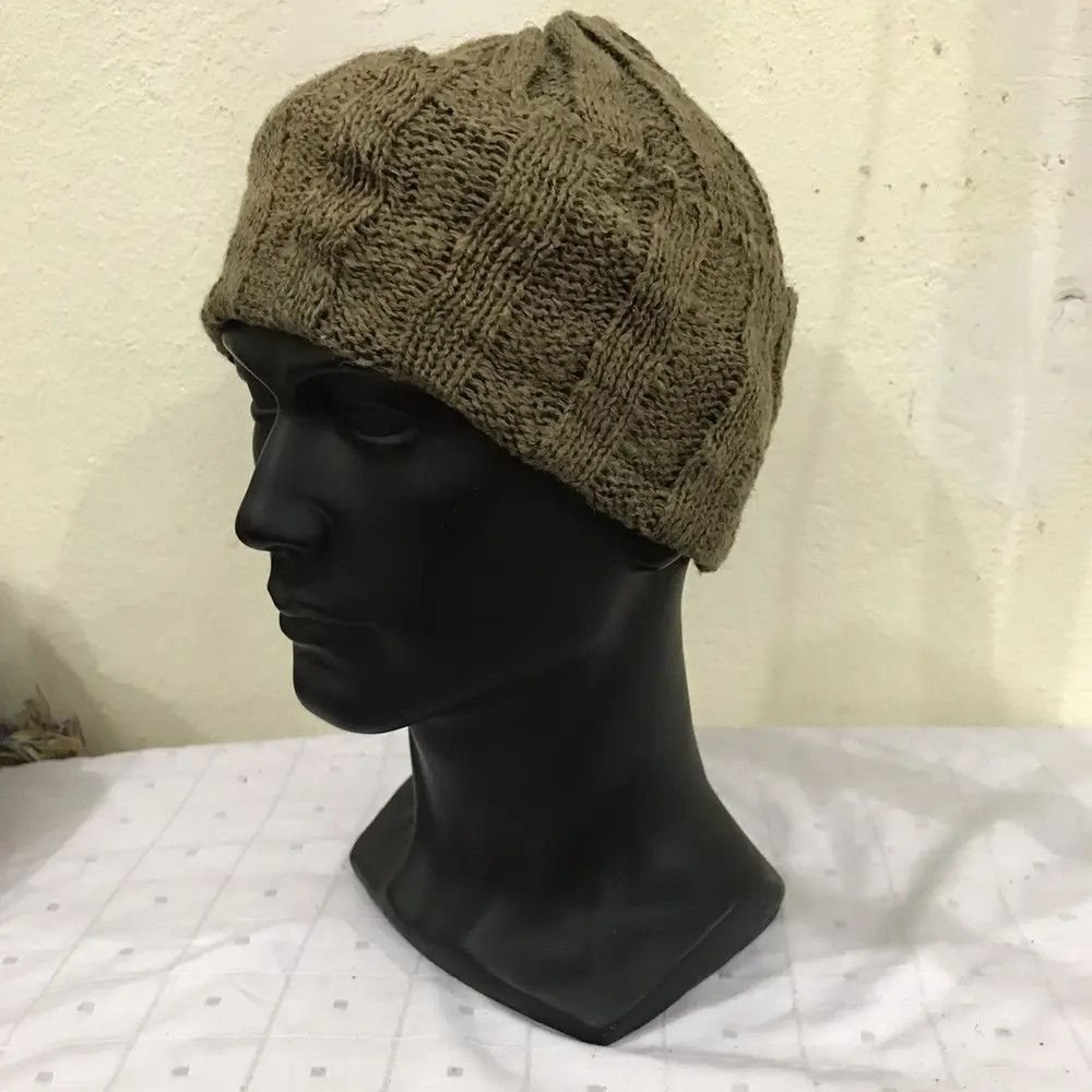 Japanese Brand × Vintage Old Folks Plain Beanie Hat Size ONE SIZE - 2 Thumbnail