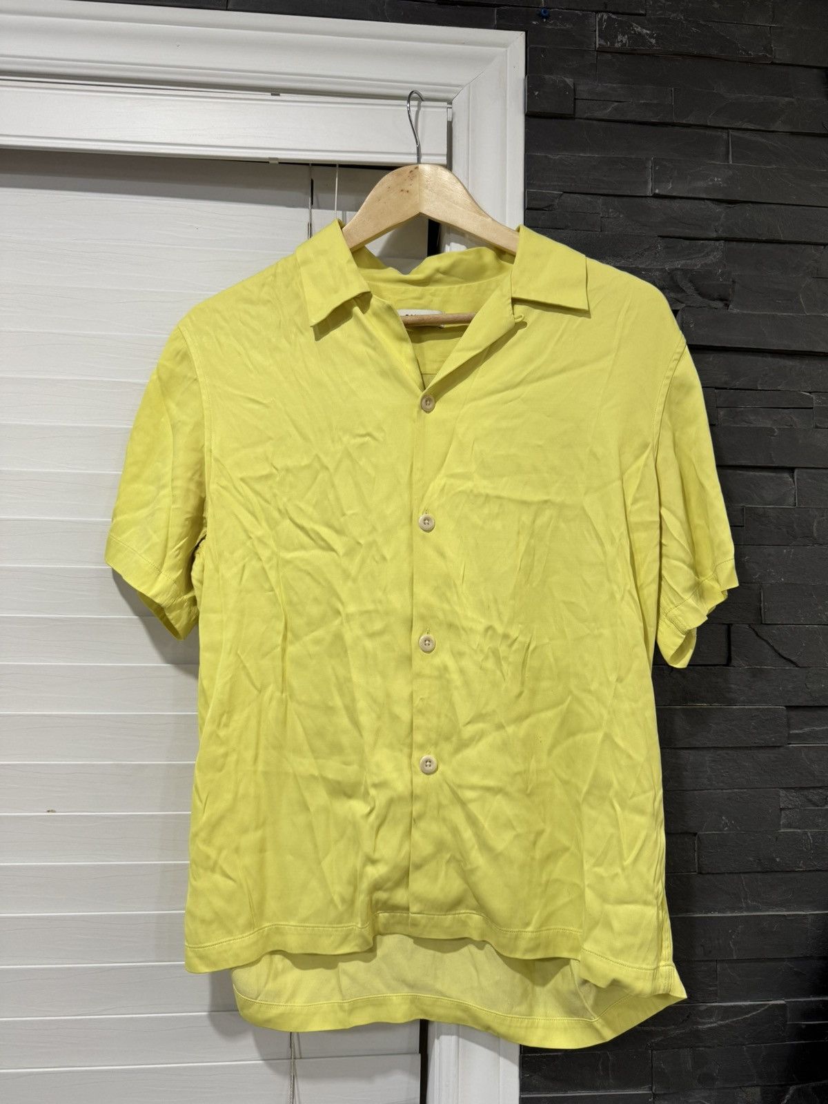Designer × Sandro Sandro button up short sleeve shirt Size US S / EU 44-46 / 1 - 1 Thumbnail