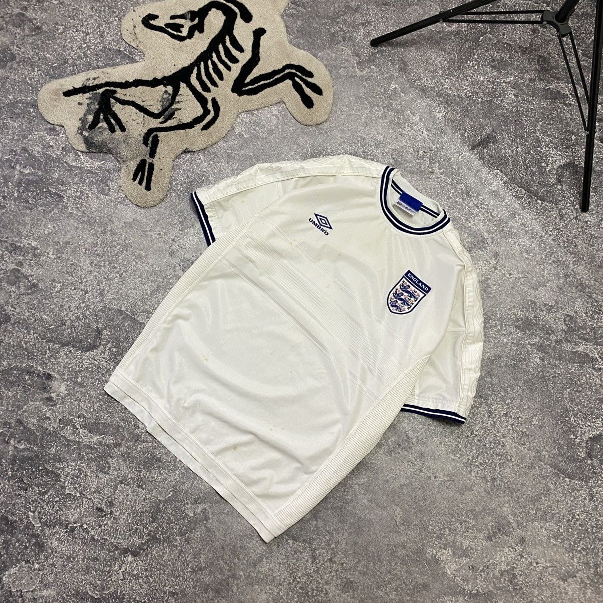 Umbro Vintage Umbro England National 90’s Soccer jersey Size US XXL / EU 58 / 5 - 1 Thumbnail