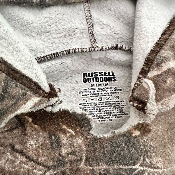 Other Distressed Camouflage Hooded Sweatshirt Size US M / EU 48-50 / 2 - 5 Thumbnail