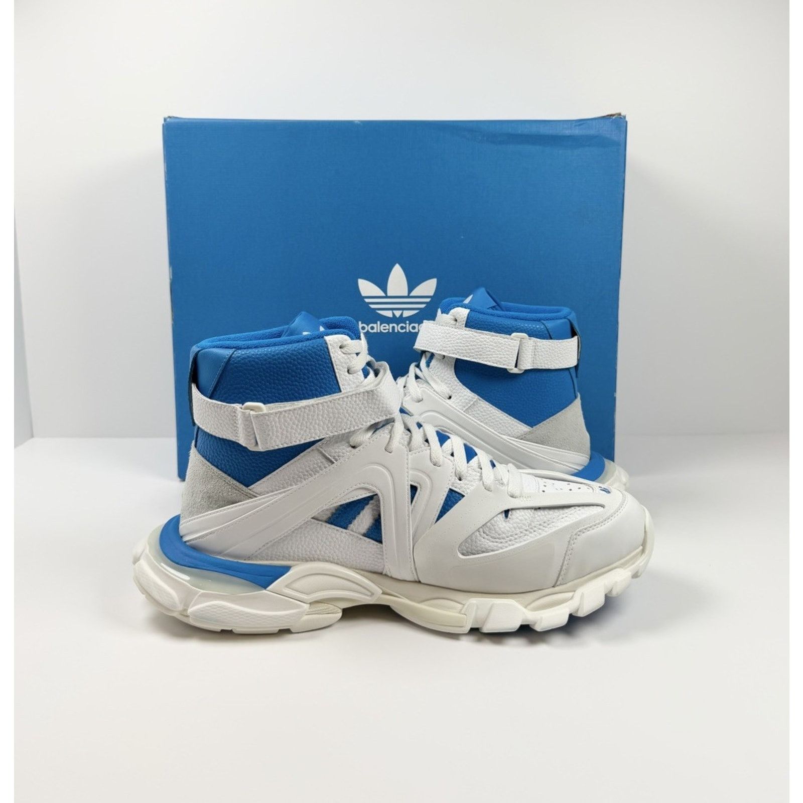 Balenciaga Size 46EU/13US - Balenciaga x adidas Track Forum High NEW! Size US 13 / EU 46 - 5 Thumbnail