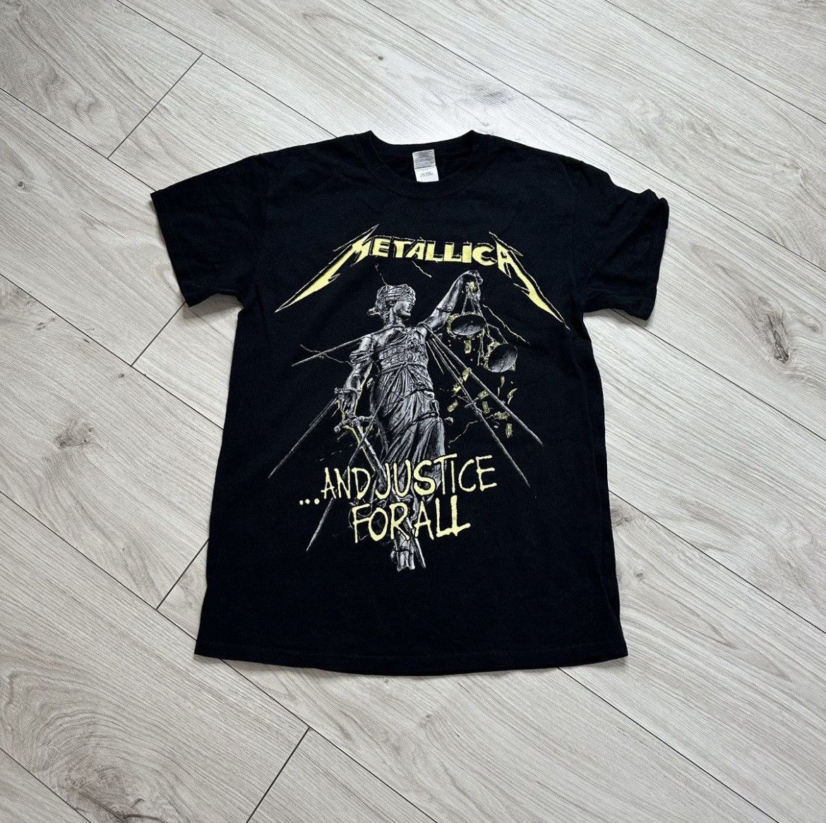 Band Tees × Metallica Metallica And Justice For All T-Shirt Rock Band Vintage Size US S / EU 44-46 / 1 - 1 Thumbnail