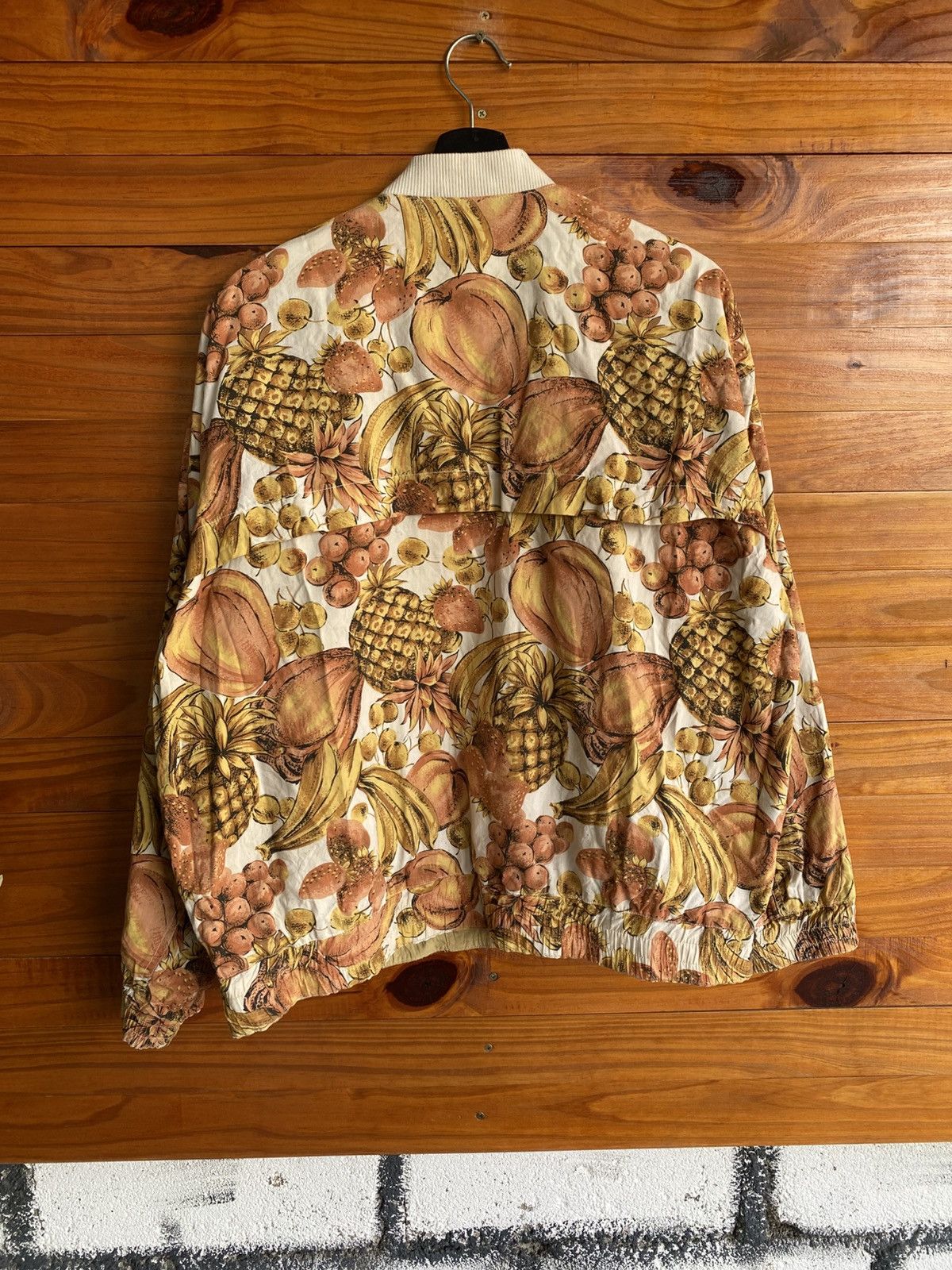 Issey Miyake Vintage HAI Sporting Gear Reversible Fruit Print Jacket Size US M / EU 48-50 / 2 - 21 Thumbnail