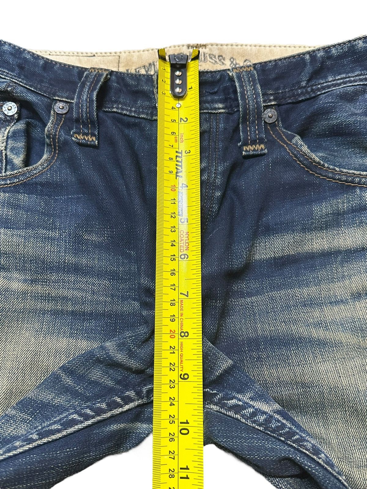 Levi's Vintage Levis 511 Mud Wash Faded Style Classic Jeans Size US 30 / EU 46 - 15 Thumbnail