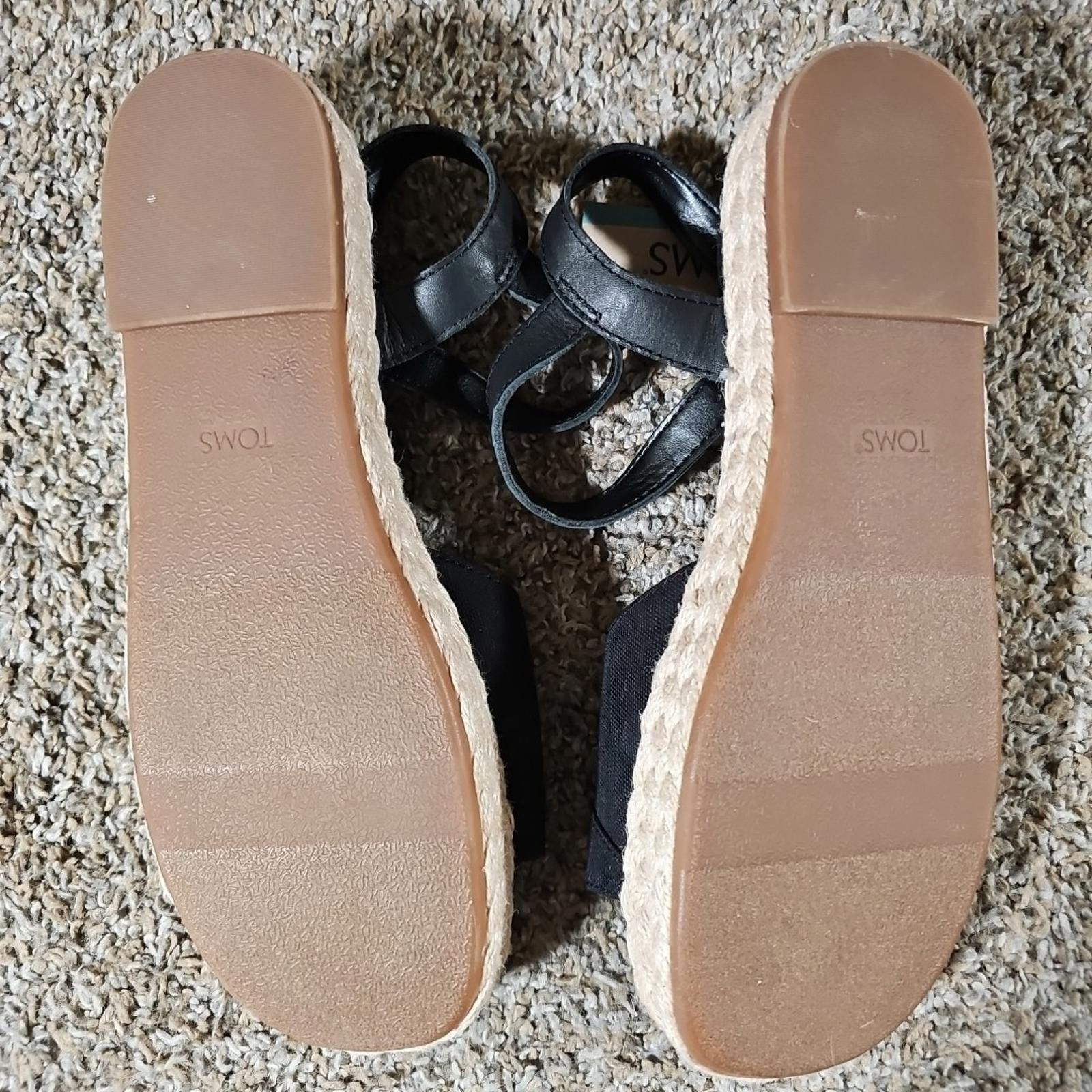 Toms Toms Wear Good ABBY US9 Woven Buckle Flats Size US 9 / IT 39 - 7 Thumbnail
