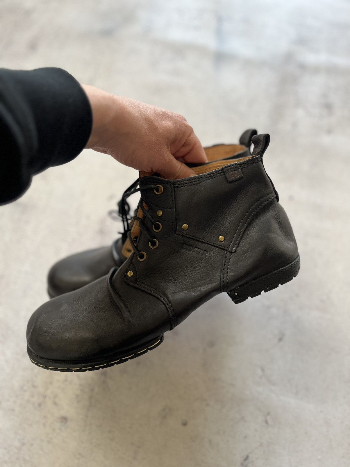 Big Star Moto Boots Leather Big Star Size 45 Size US 11 / EU 44 - 5 Thumbnail
