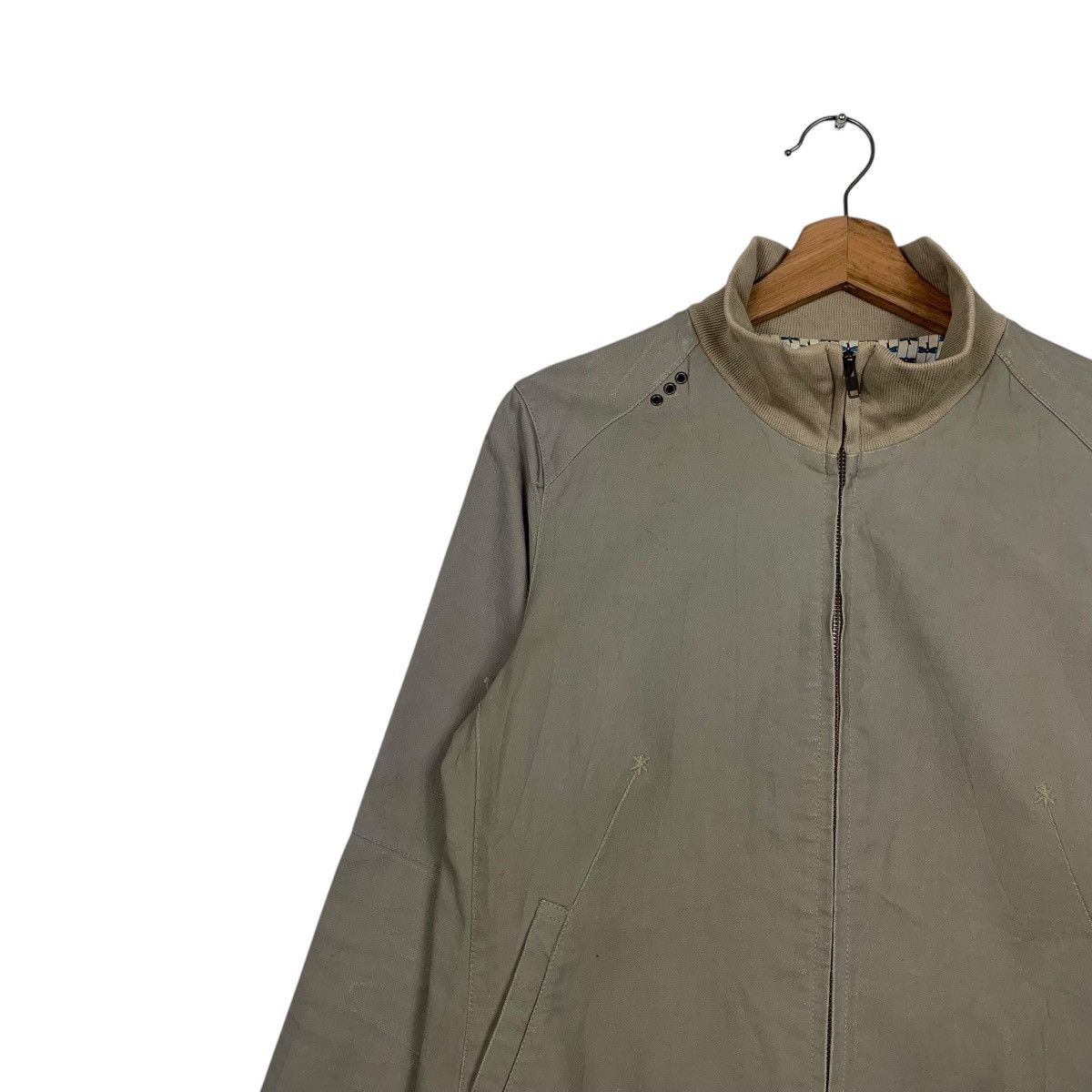 Japanese Brand POU DOU DOU Casual Turtleneck Jacket #2436-C109 Size M / US 6-8 / IT 42-44 - 6 Thumbnail