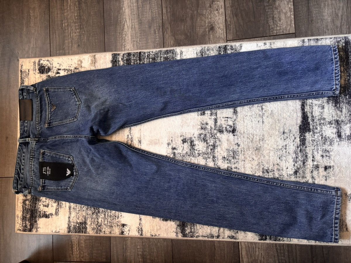 Emporio Armani Emporio Armani Blue Five-Pocket Jeans Size US 28 / EU 44 - 2 Thumbnail