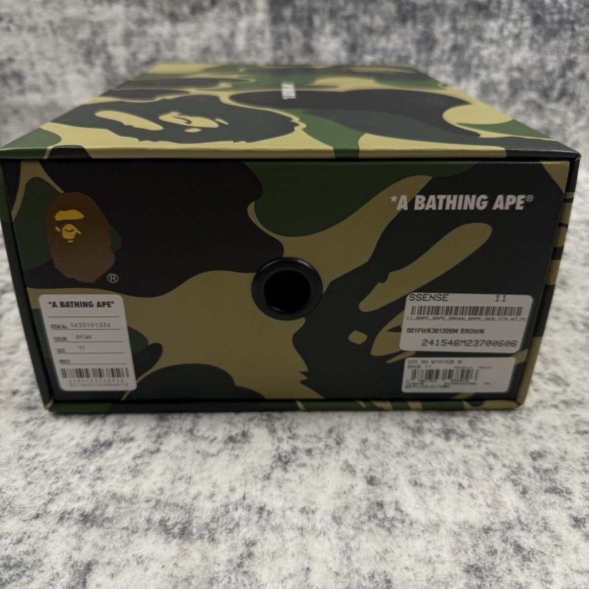 Bape BAPE STA Low ‘Brown/Purple’ Leather Sneakers Size US 11 / EU 44 - 11 Thumbnail