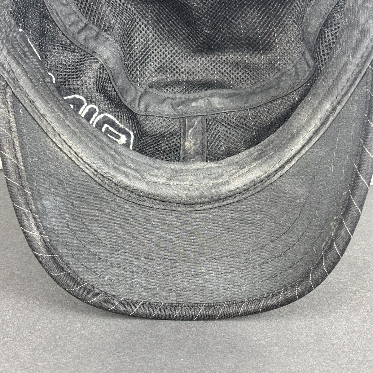 PING PING play your best stitched logo black pinstripe golf hat Size ONE SIZE - 8 Thumbnail