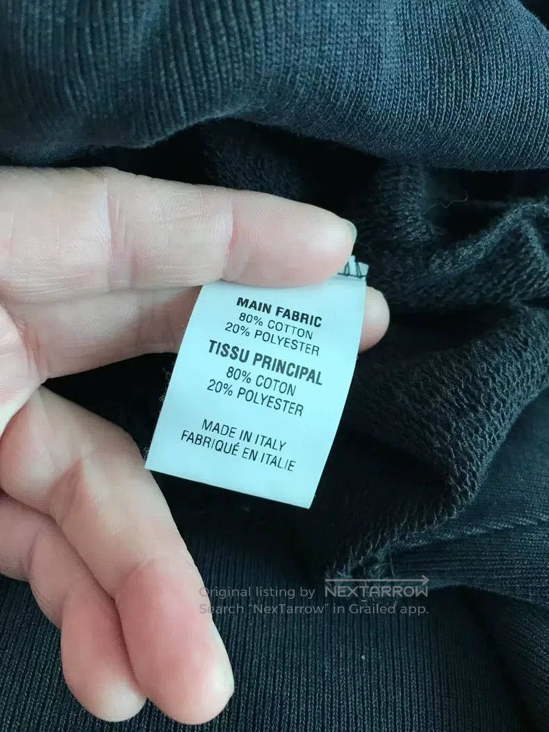 Vetements VETEMENTS Black Ribbon Hoodie Hooded Sweatshirt Size US L / EU 52-54 / 3 - 6 Thumbnail