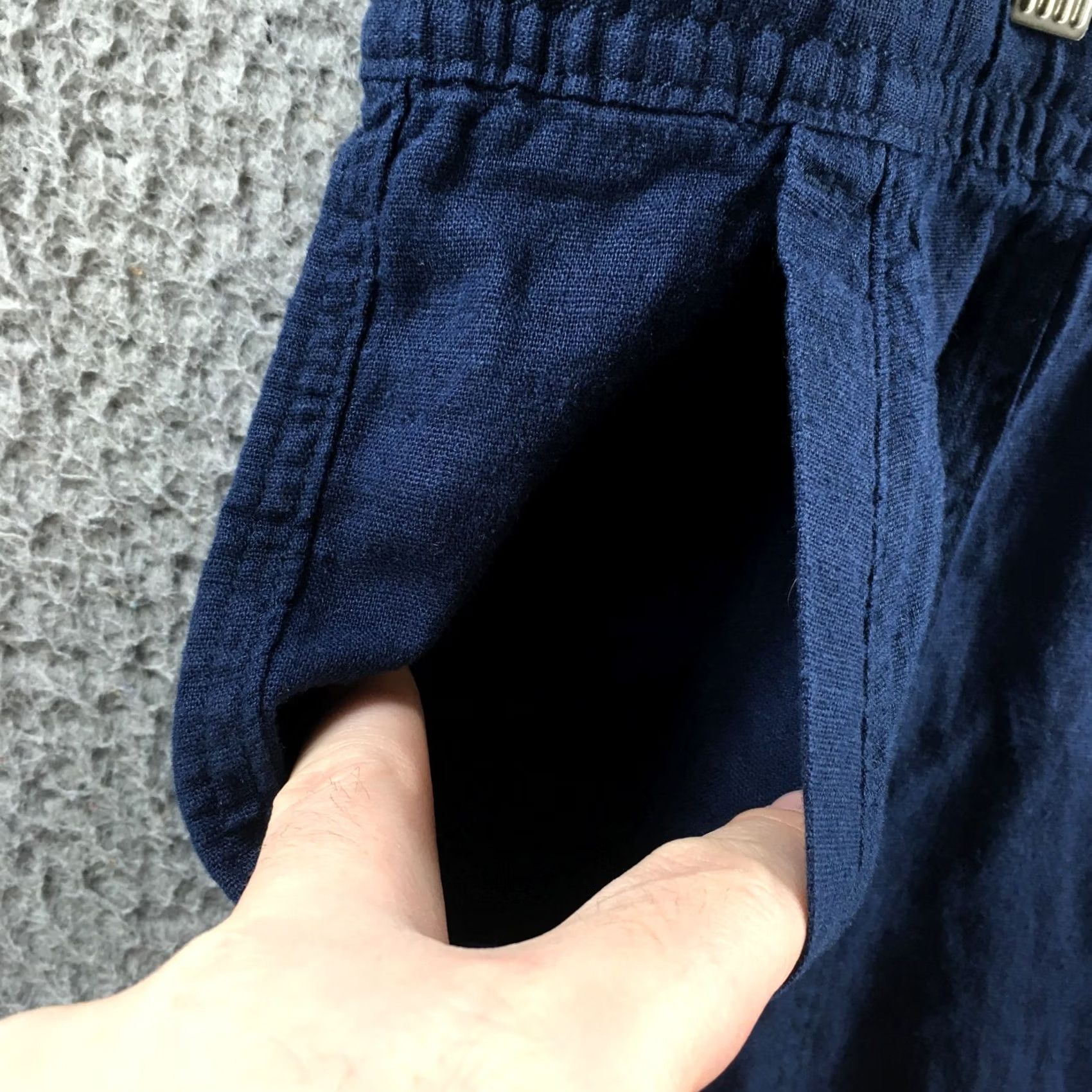 Nautica Nautica Shorts Womens 2XL Blue Summer Linen Blend Drawstring Waist Pockets NWT Size 40" / US 18 - 4 Thumbnail