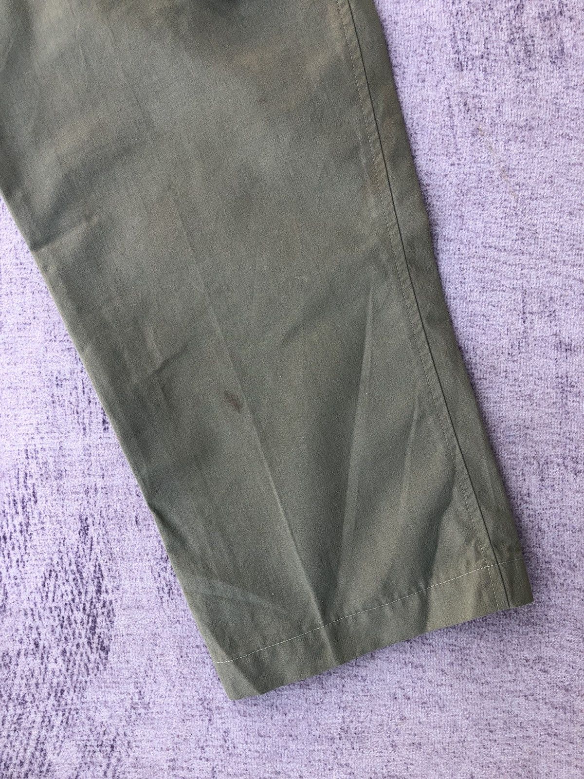 Japanese Brand Japanese Green Cargo Pants Multipocket Tactical Utility Size US 27 - 15 Thumbnail