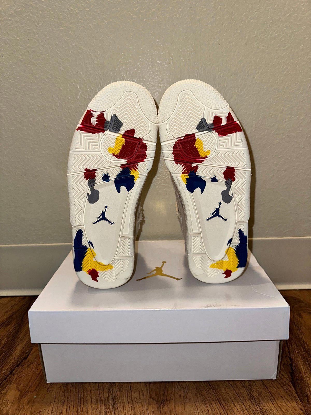 Jordan Brand Jordan 4 Retro Blank Canvas (W) RARE SAMPLE Men's Sizing Size US 7 / EU 40 - 4 Thumbnail