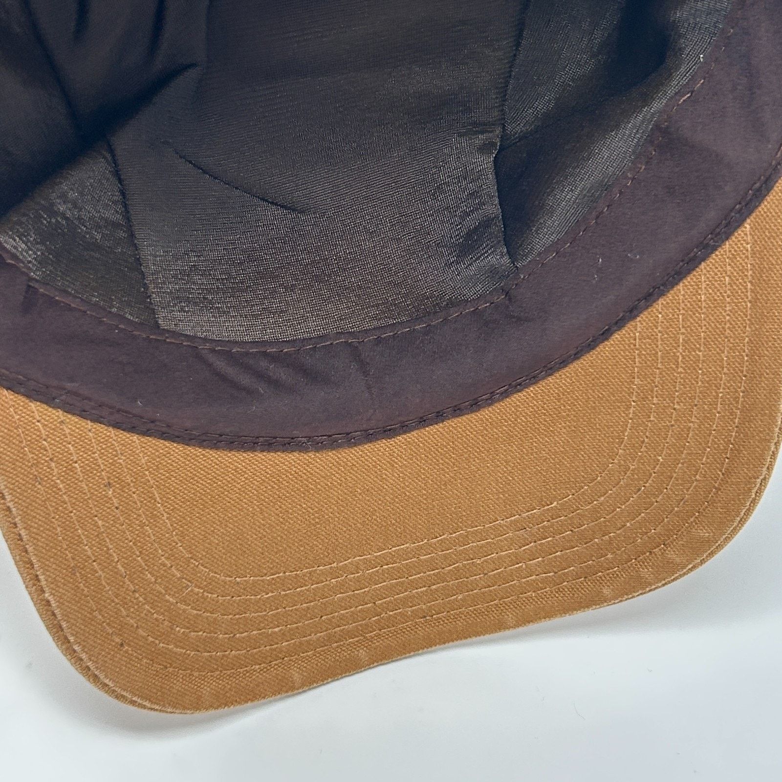 Other Broner Canvas Trapper Hat Baseball Cap Hunter Brown L Large Size ONE SIZE - 5 Thumbnail