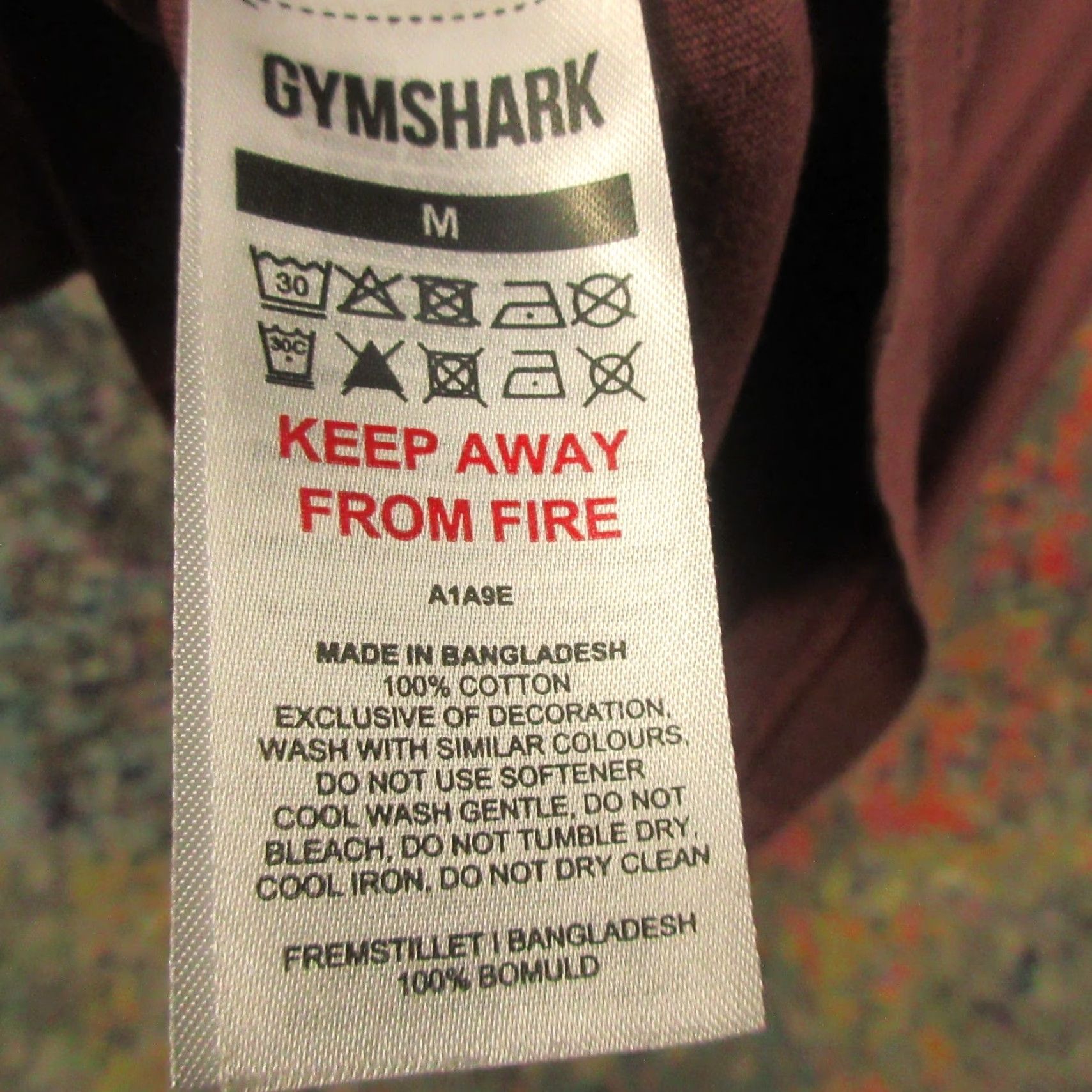 Gymshark Gymshark Sweatshirt Mens Medium Burgundy Knit Pullover Crew Neck Long Sleeve Cotton Logo Pullover Athleisure Casual Winter Fall Spring EUC Size US M / EU 48-50 / 2 - 7 Thumbnail