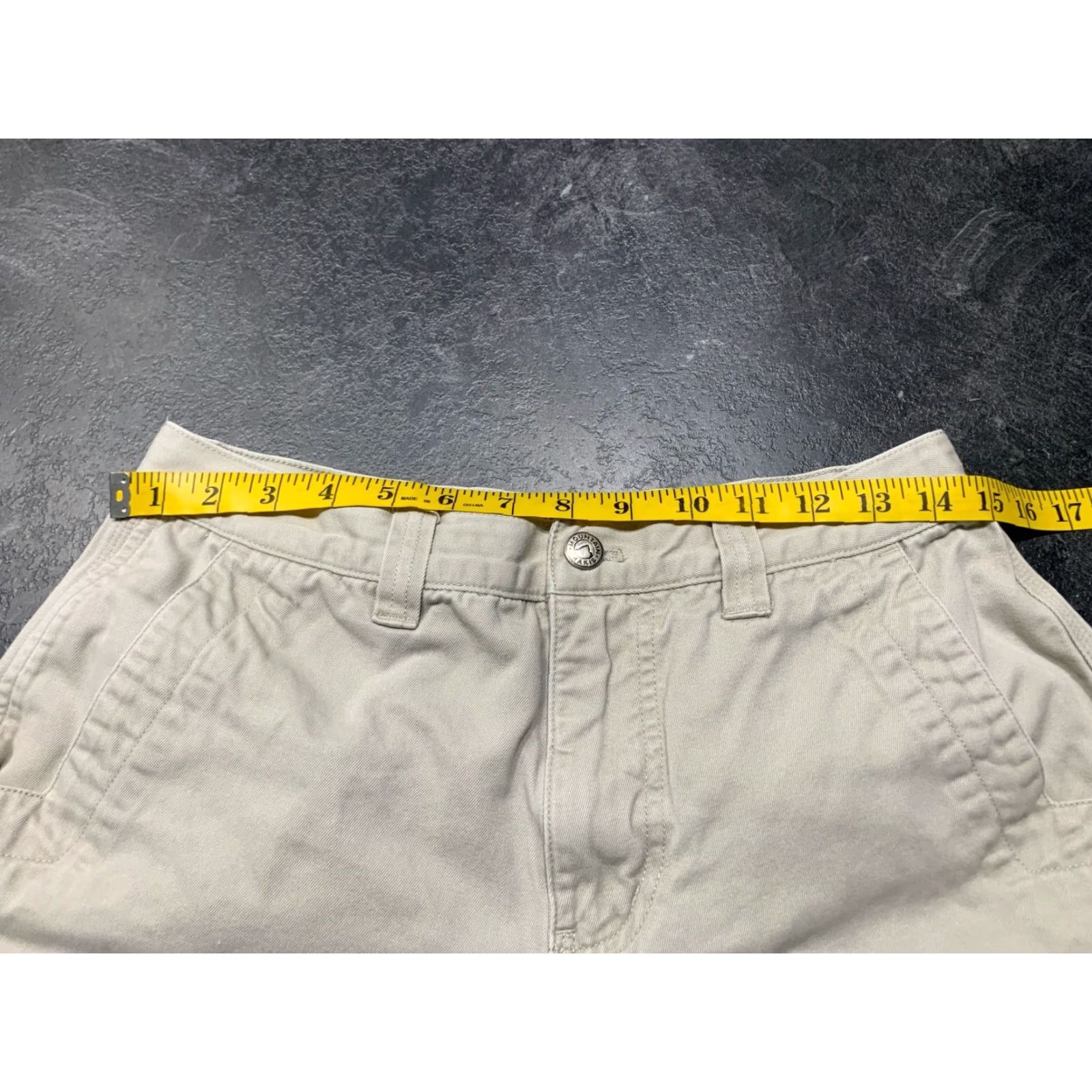 Mountain Khakis VINTAGE Mountain Khakis Men Shorts 31 Casual Cargo Cotton Beige Fall Summer Outdoor Mens Size US 31 - 5 Thumbnail