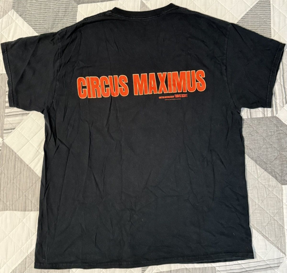 Travis Scott Travis Scott Utopia Circus Maximus Tee Black Size US L / EU 52-54 / 3 - 2 Thumbnail