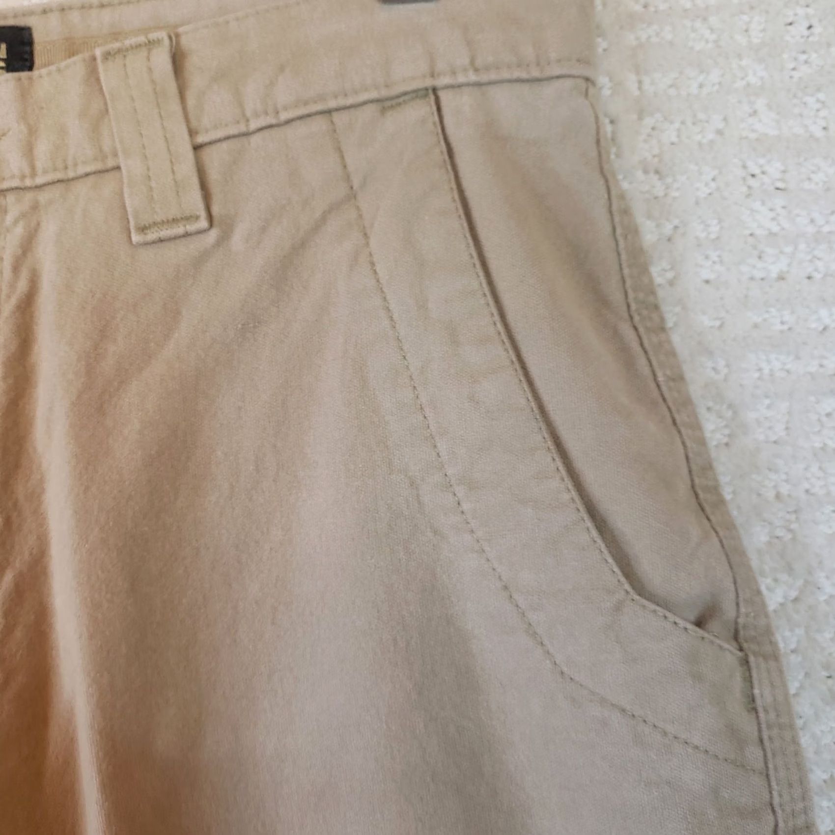 Mountain Khakis Mountain Khakis Teton Twill Pants Chino Mens 32x32 Beige Khaki Regular Straight 5-Pocket Canvas Cotton Size US 32 / EU 48 - 7 Thumbnail