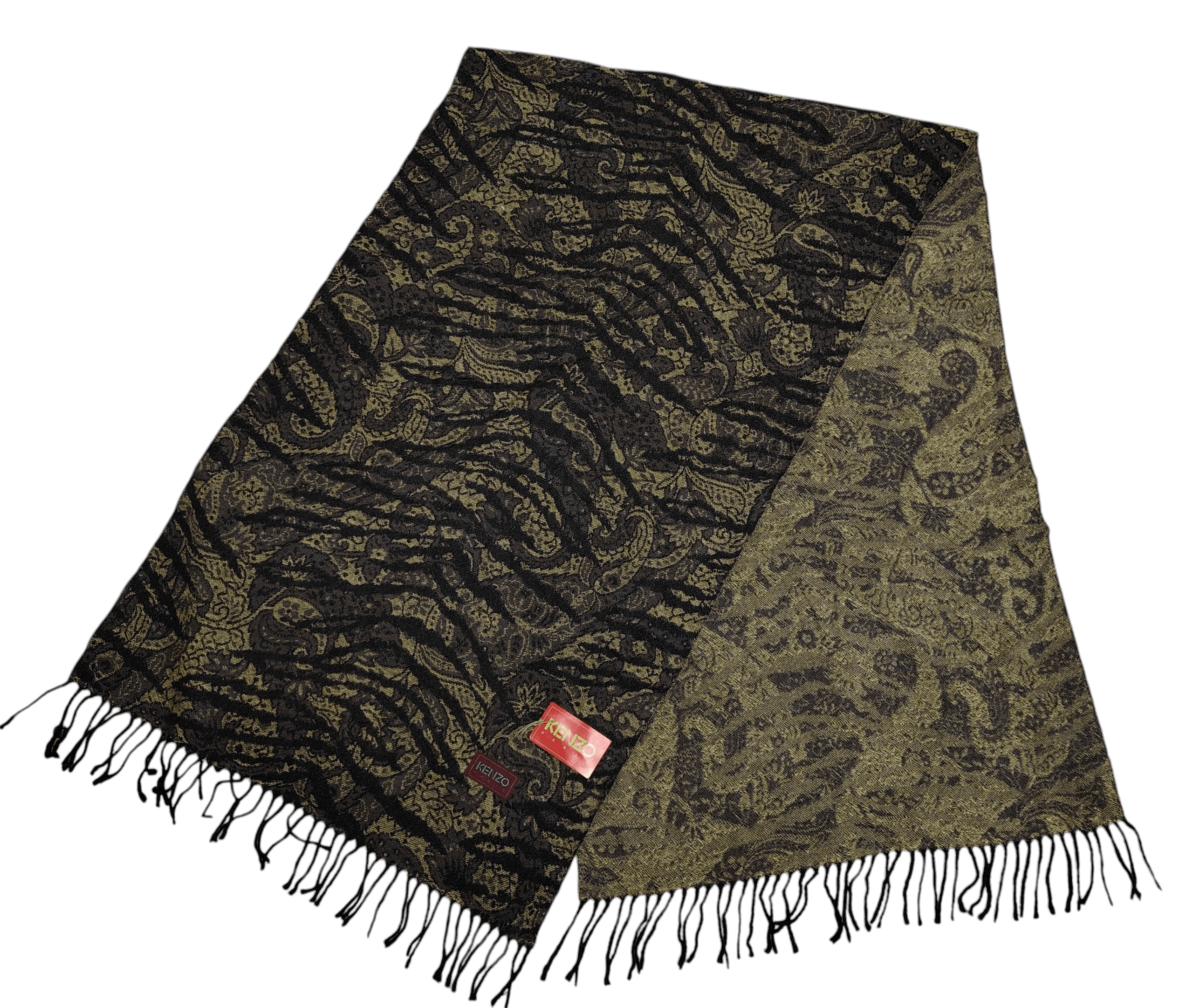 Kenzo NWT Kenzo Paris Scarf Wool Cashmere Muffler Size ONE SIZE - 1 Thumbnail