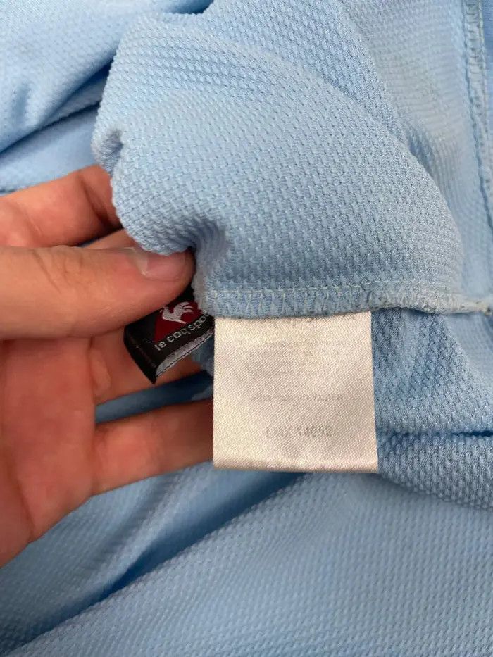 Le Coq Sportif Vintage Manchester City 2008 2009 Home Shirt Soccer Jersey Size US XXL / EU 58 / 5 - 5 Thumbnail