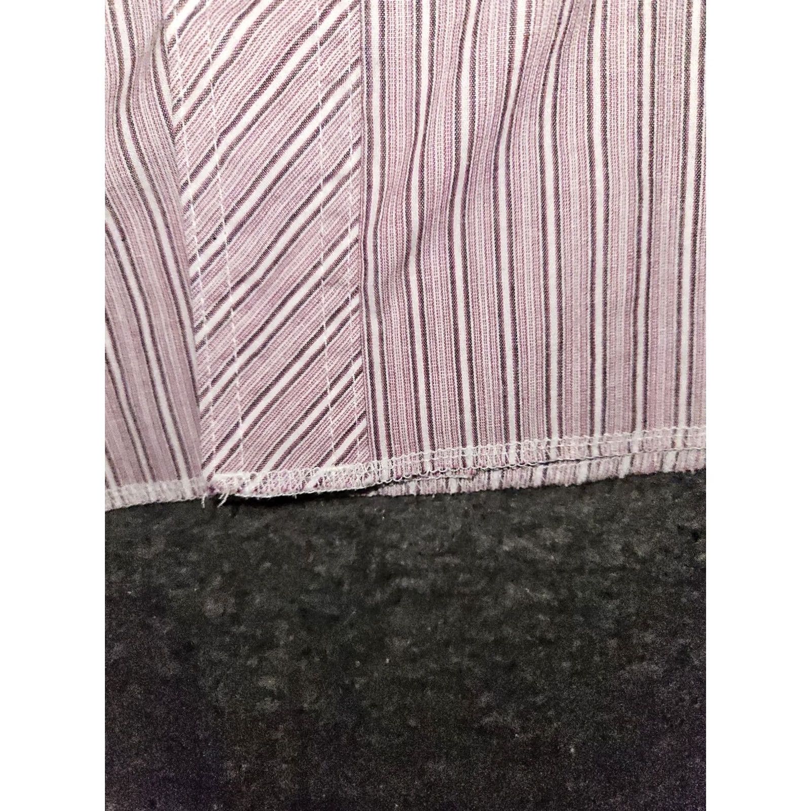 Wrangler VINTAGE Wrangler Pearl Snap Shirt Men 4XB Mauve Short Sleeve Surged Hem Cowboy Shirt Mens Big & Tall 62 Chest Pink Striped Western Cowboy150 Size US XXL / EU 58 / 5 - 5 Thumbnail