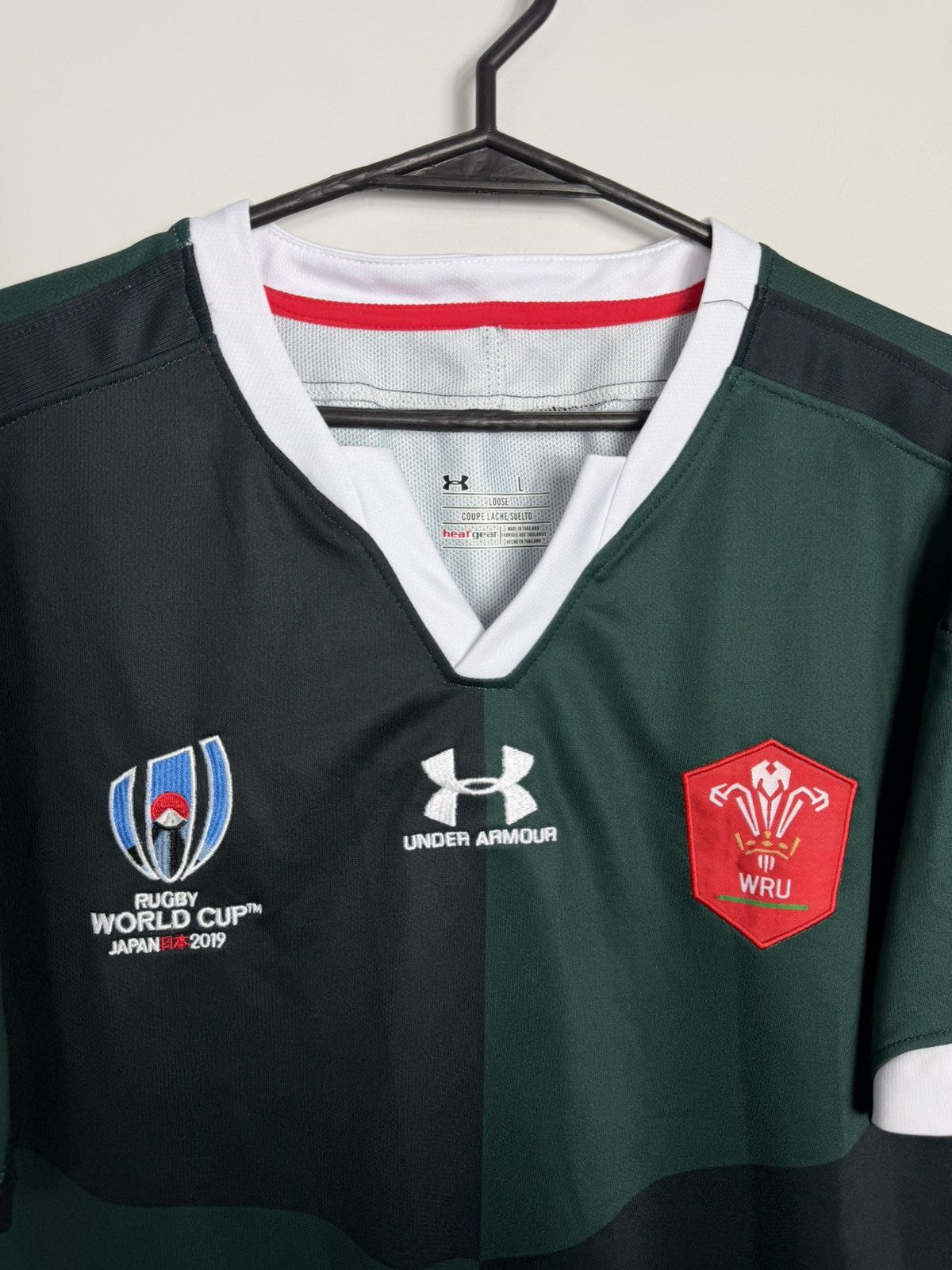 Under Armour Under Armour Wales WRU World Cup Japan 2019 Rugby Jersey Size US L / EU 52-54 / 3 - 2 Thumbnail