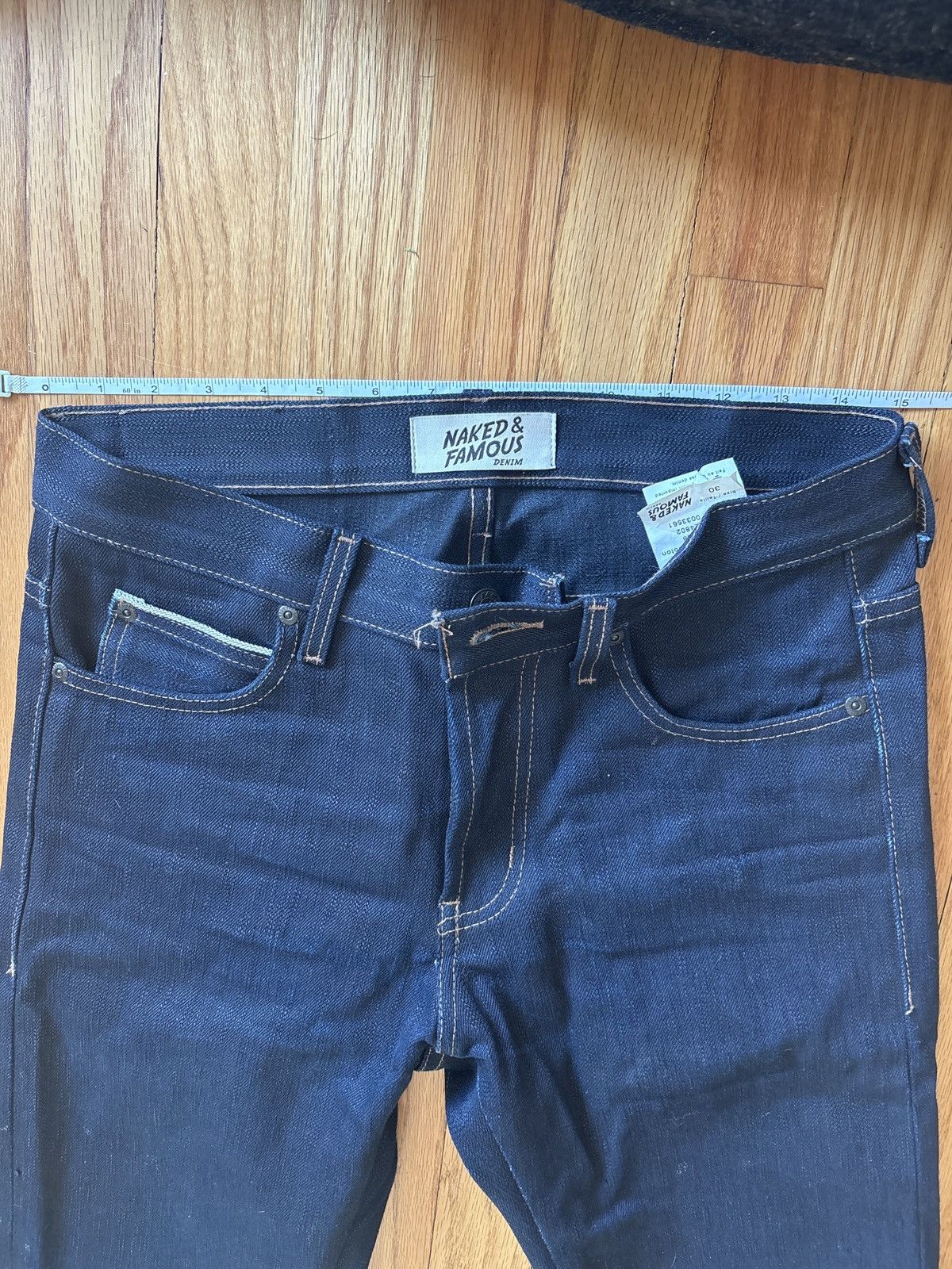 Naked & Famous Naked & famous super guy Size US 30 / EU 46 - 3 Thumbnail